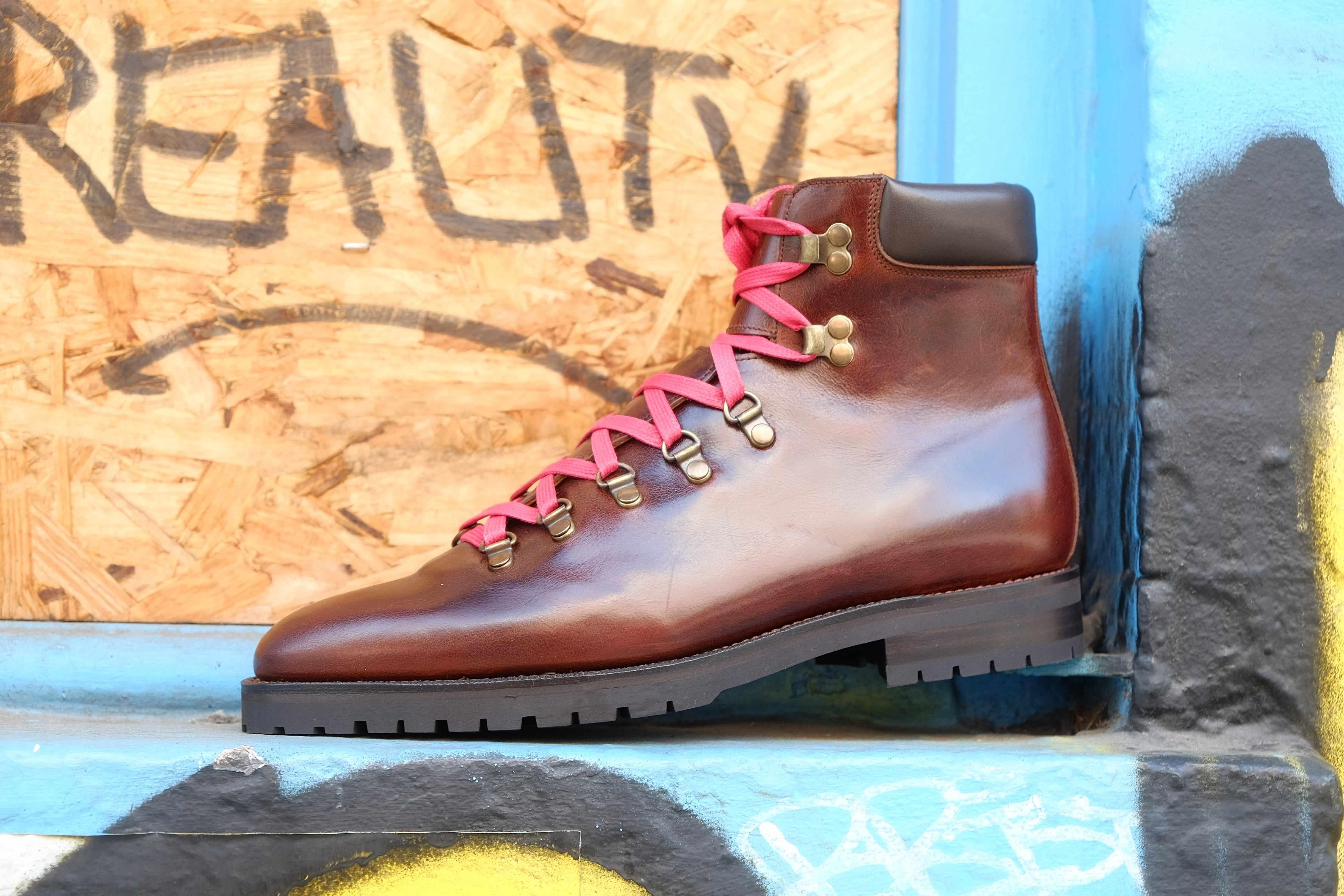 Snoqualmie - Rugged Brown Commando-Alpine Hiker Boots-J.FitzPatrick Footwear