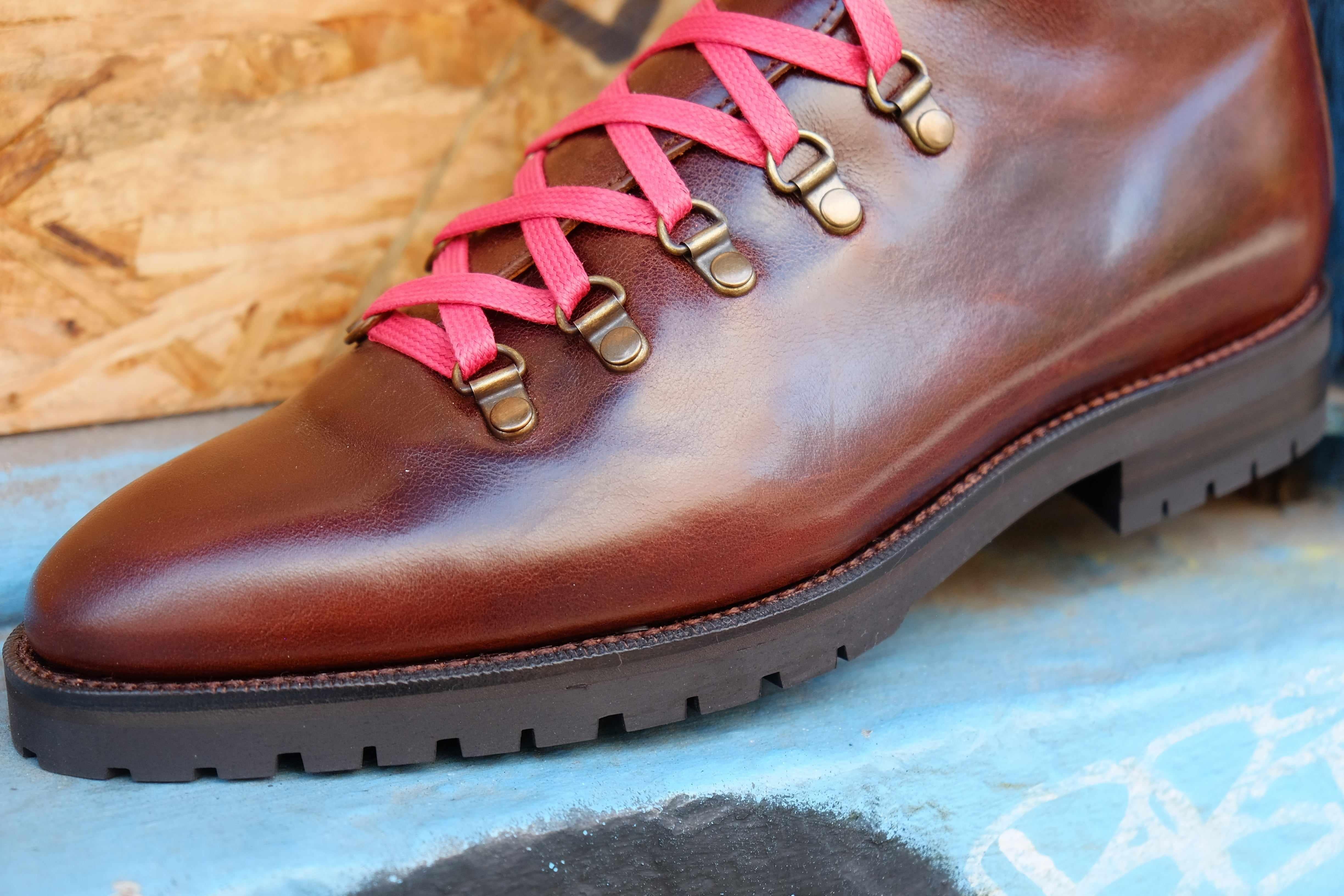 Snoqualmie - Rugged Brown Commando-Alpine Hiker Boots-J.FitzPatrick Footwear