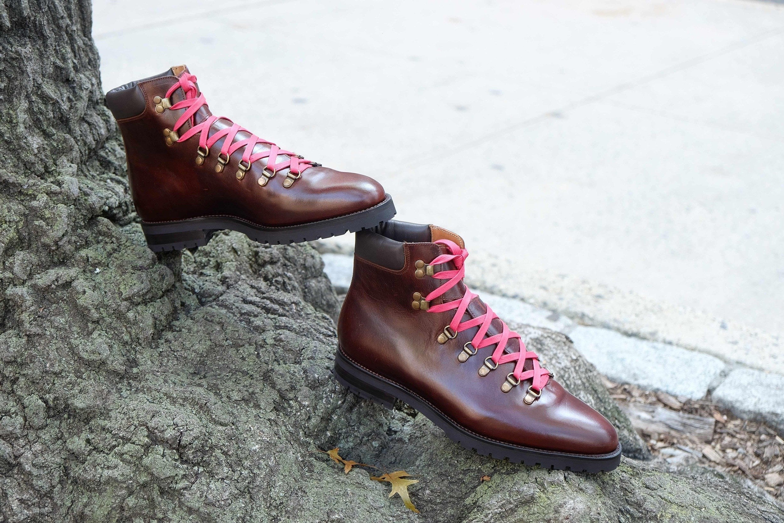 Snoqualmie - Rugged Brown Commando-Alpine Hiker Boots-J.FitzPatrick Footwear