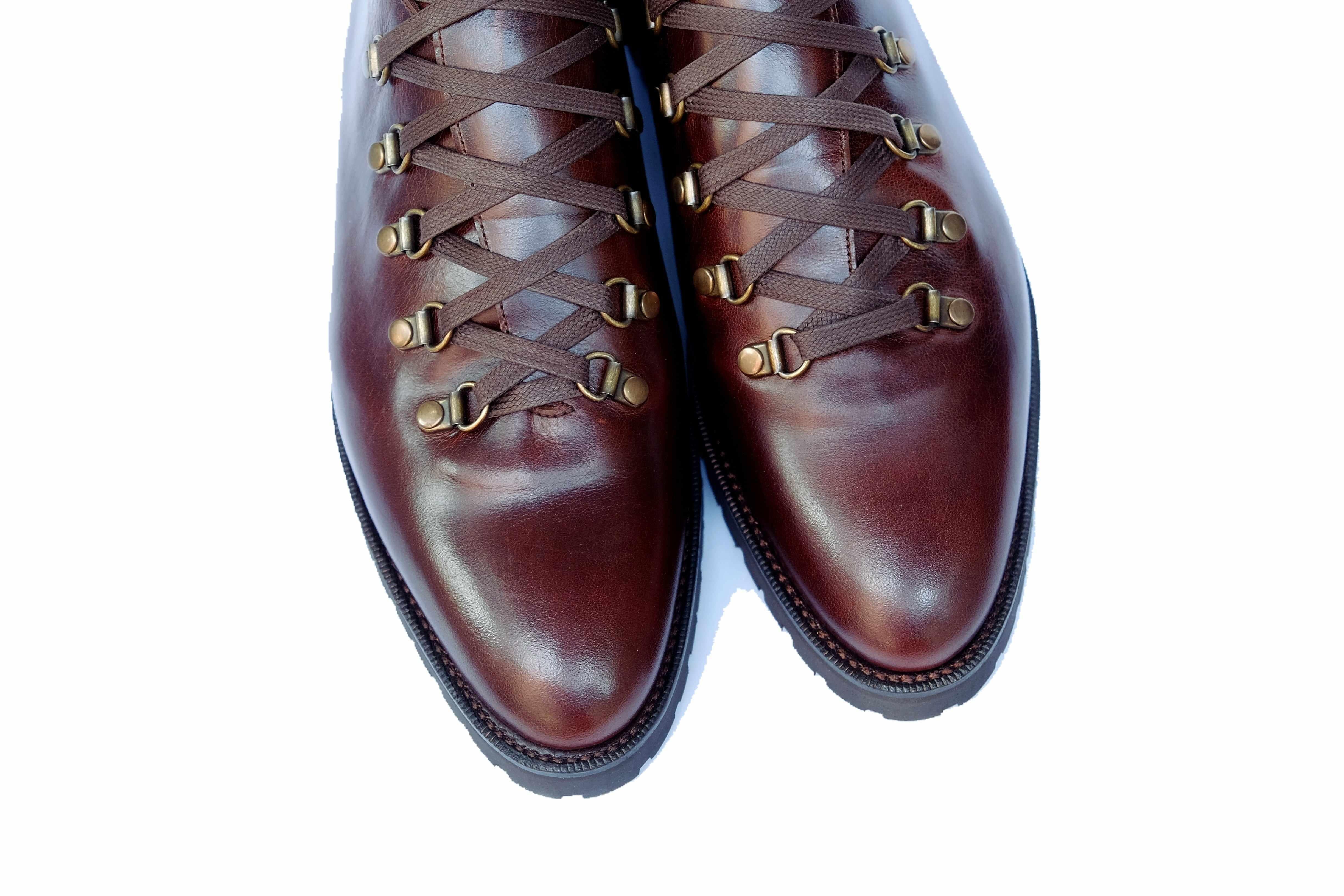 Snoqualmie - Rugged Brown Commando-Alpine Hiker Boots-J.FitzPatrick Footwear