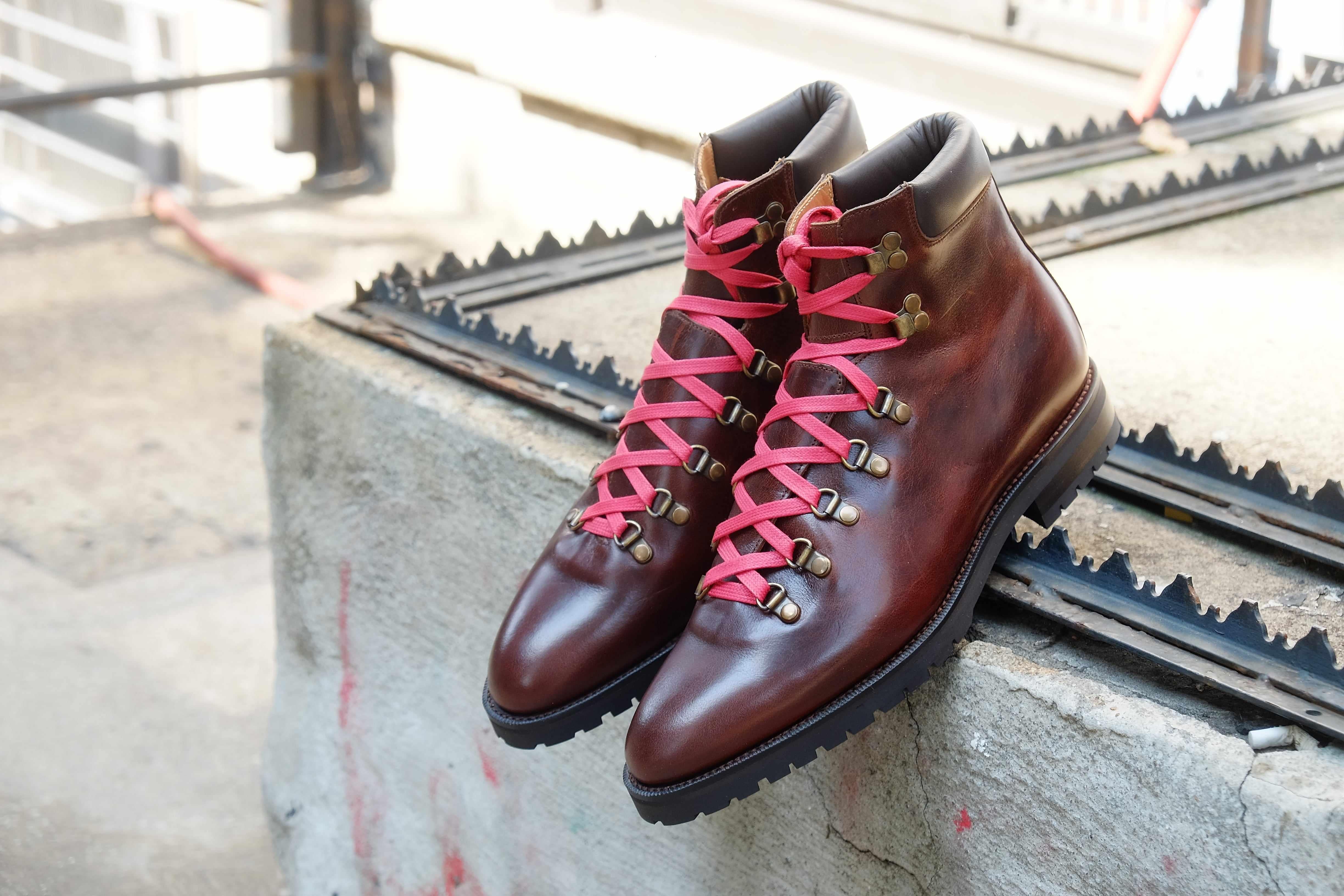 Snoqualmie - Rugged Brown Commando-Alpine Hiker Boots-J.FitzPatrick Footwear