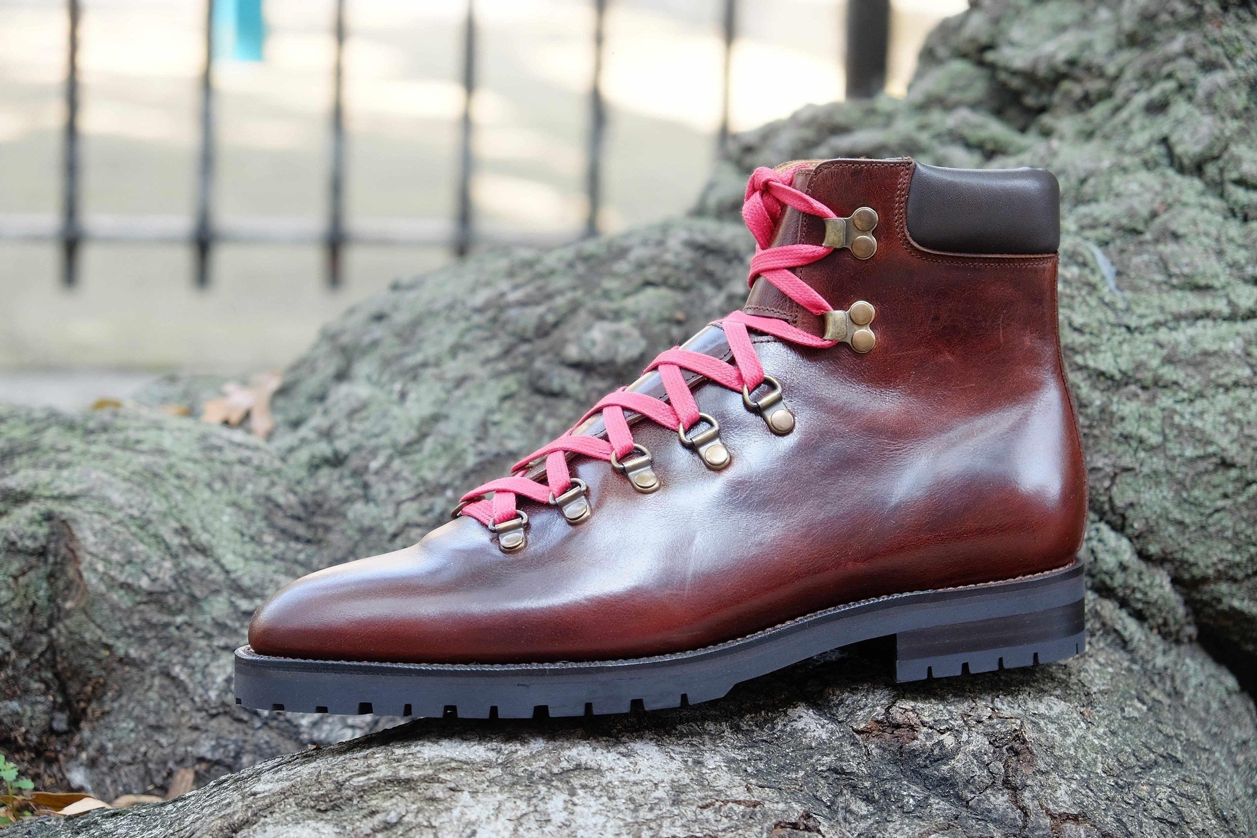 Snoqualmie - Rugged Brown Commando-Alpine Hiker Boots-J.FitzPatrick Footwear