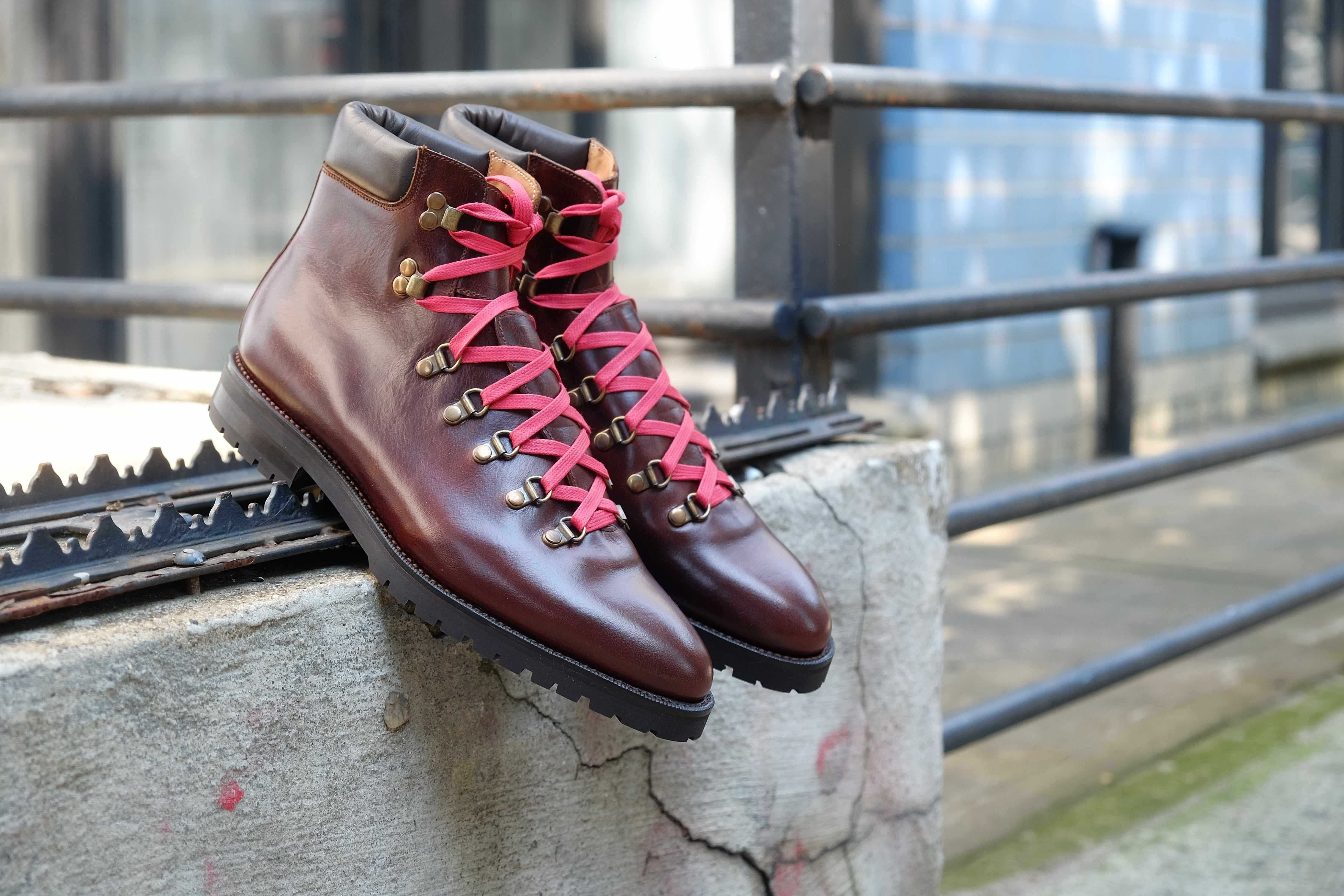 Snoqualmie - Rugged Brown Commando-Alpine Hiker Boots-J.FitzPatrick Footwear