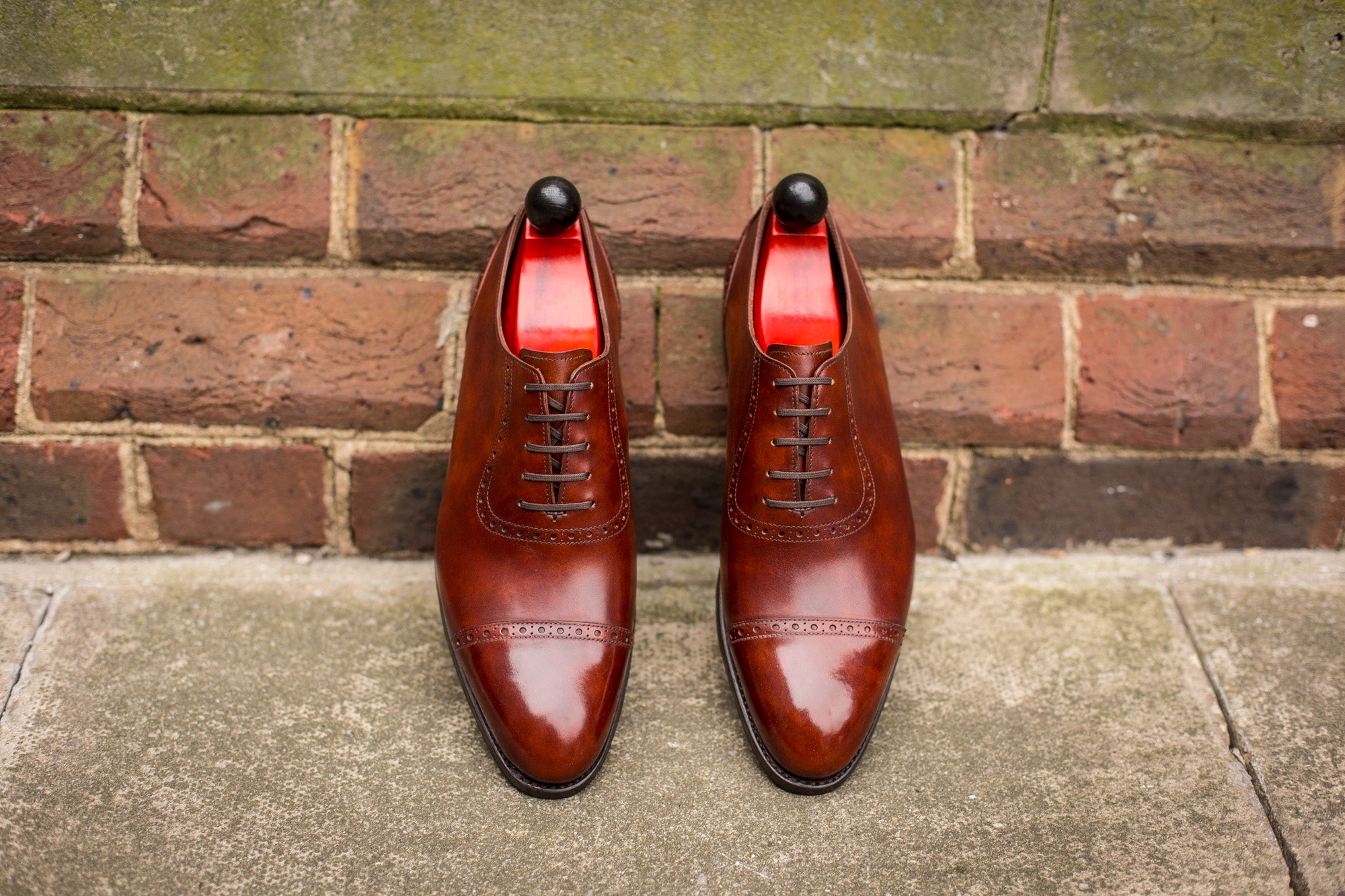 Sunnyside - MTO - Gold Museum Calf - NGT Last - Single Leather Sole-Made To Order Captoe Cap Toe Brogue Oxfords-J.FitzPatrick Footwear