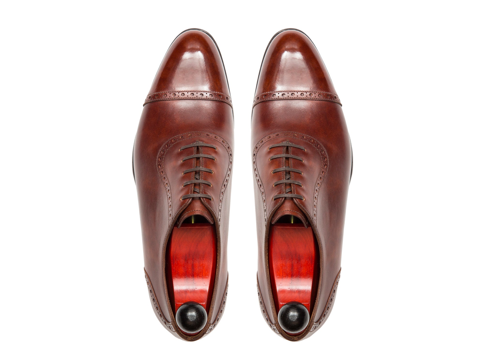 Sunnyside - MTO - Gold Museum Calf - NGT Last - Single Leather Sole-Made To Order Captoe Cap Toe Brogue Oxfords-J.FitzPatrick Footwear