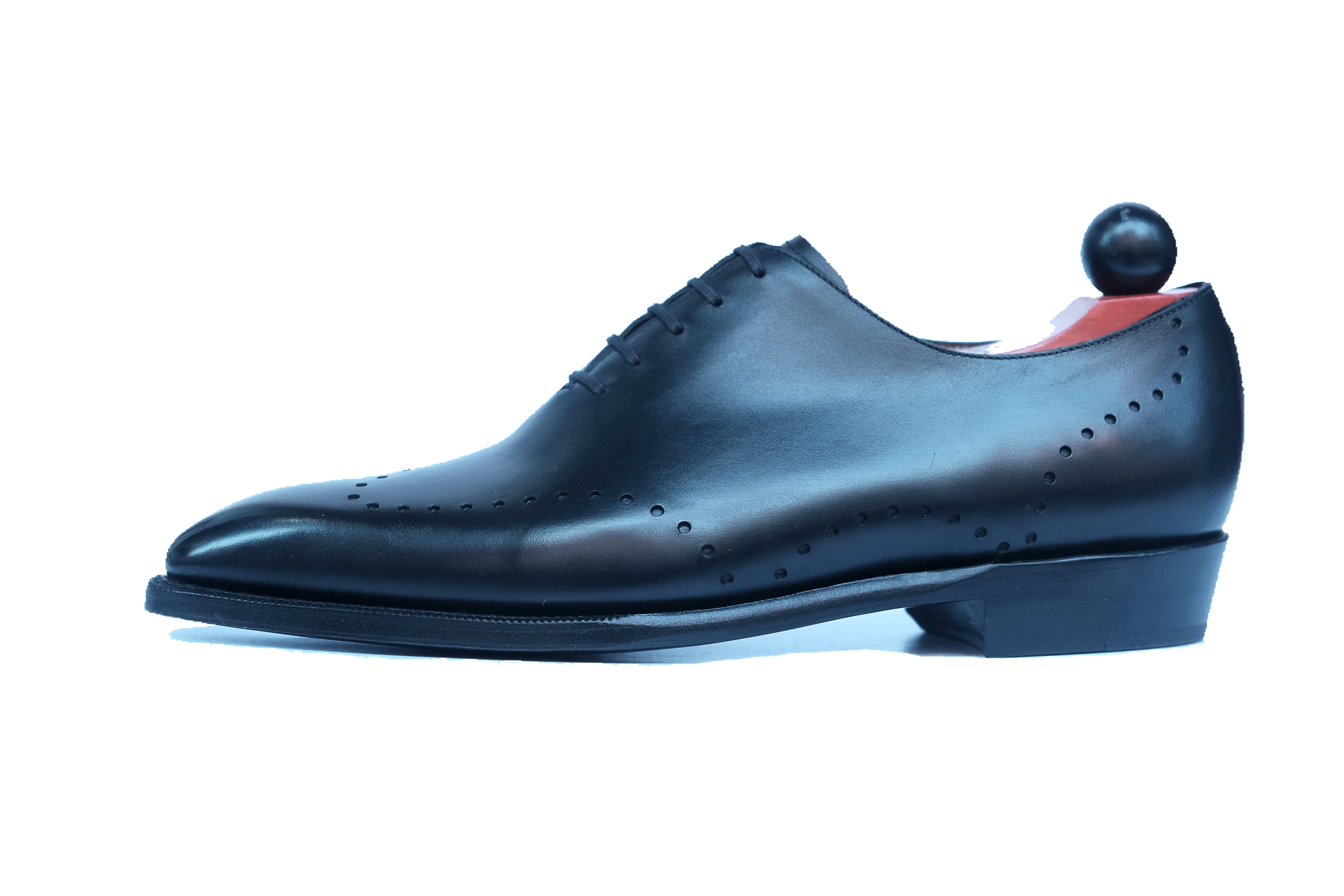 Tony II - Black Calf-Wholecut Oxfords-J.FitzPatrick Footwear