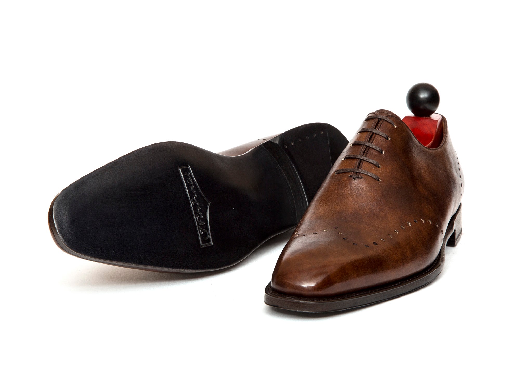 Tony - MTO - Copper Museum Calf - LPB Last - Single Leather Sole-Made To Order Wholecut Whole Cut Wingtip Oxfords-J.FitzPatrick Footwear