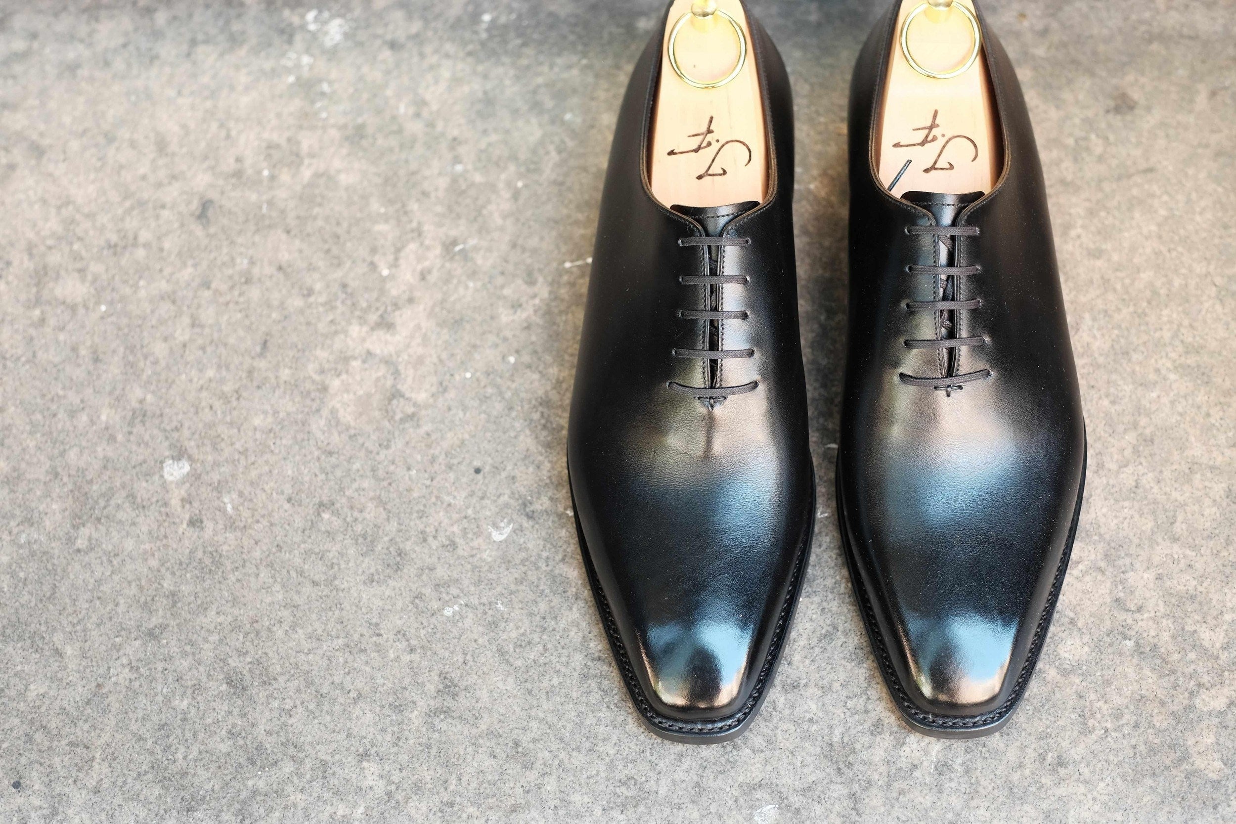Union - Black Calf-Wholecut Oxfords-J.FitzPatrick Footwear