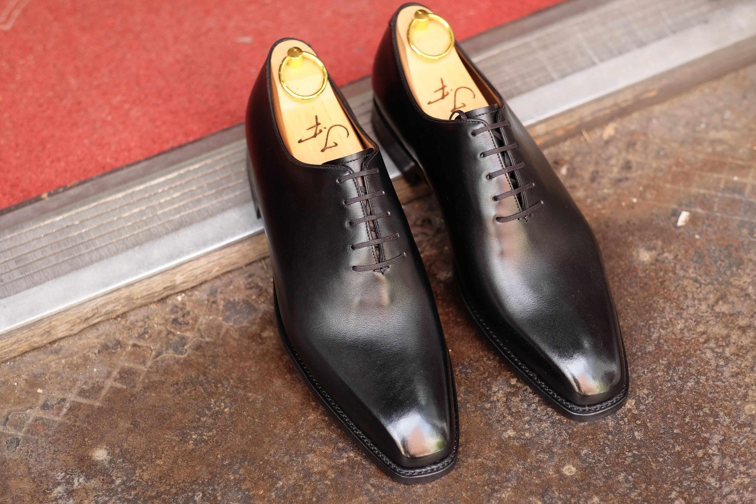 Union - Black Calf-Wholecut Oxfords-J.FitzPatrick Footwear