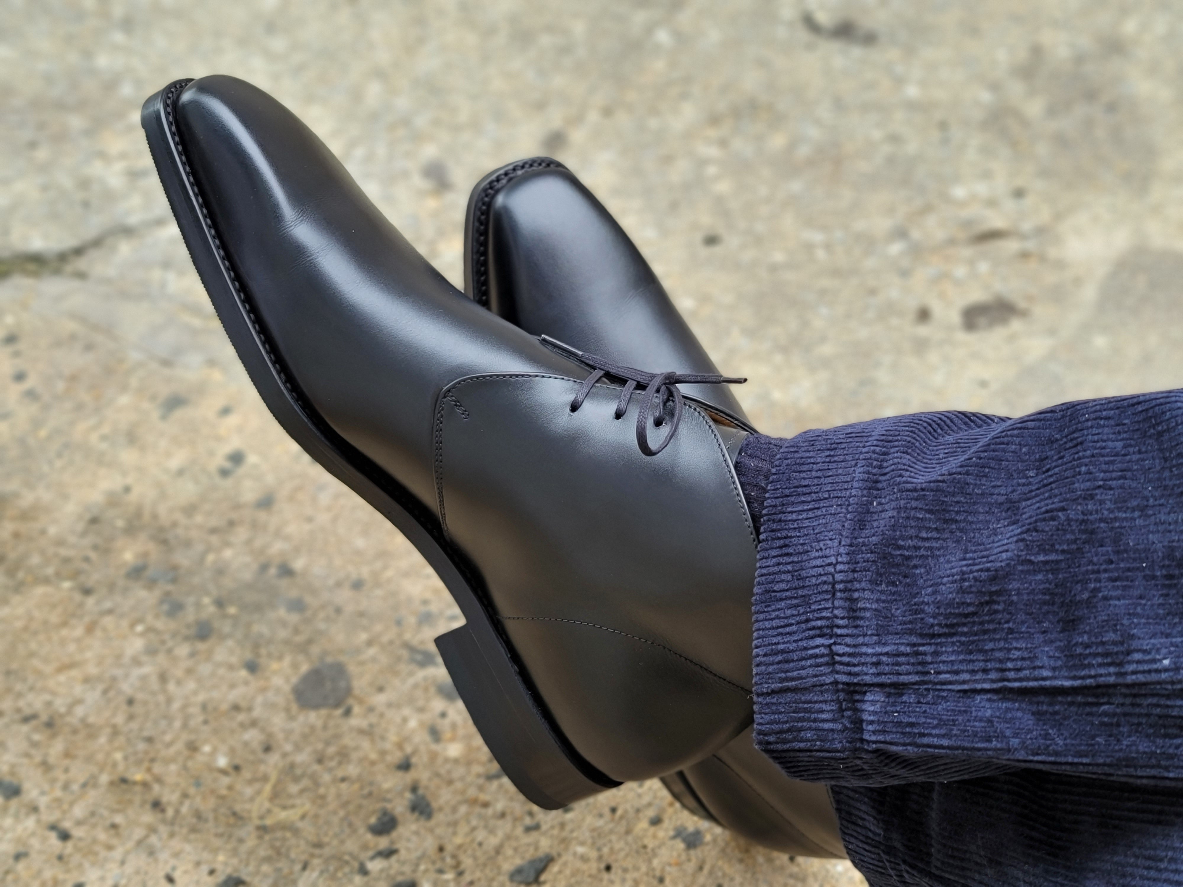 Whatcom - Black Calf-Shoes-J.FitzPatrick Footwear