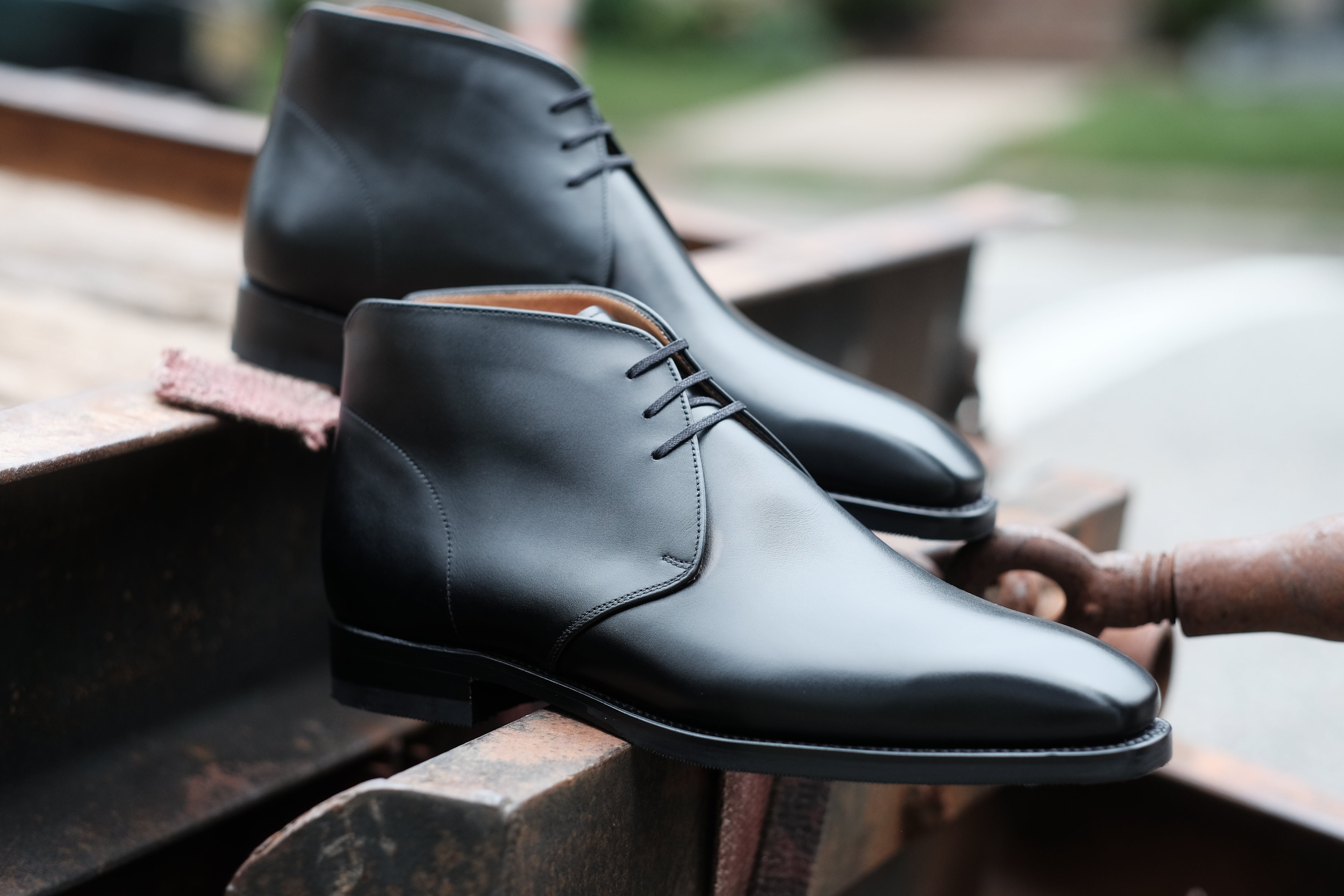 Whatcom - Black Calf-Shoes-J.FitzPatrick Footwear