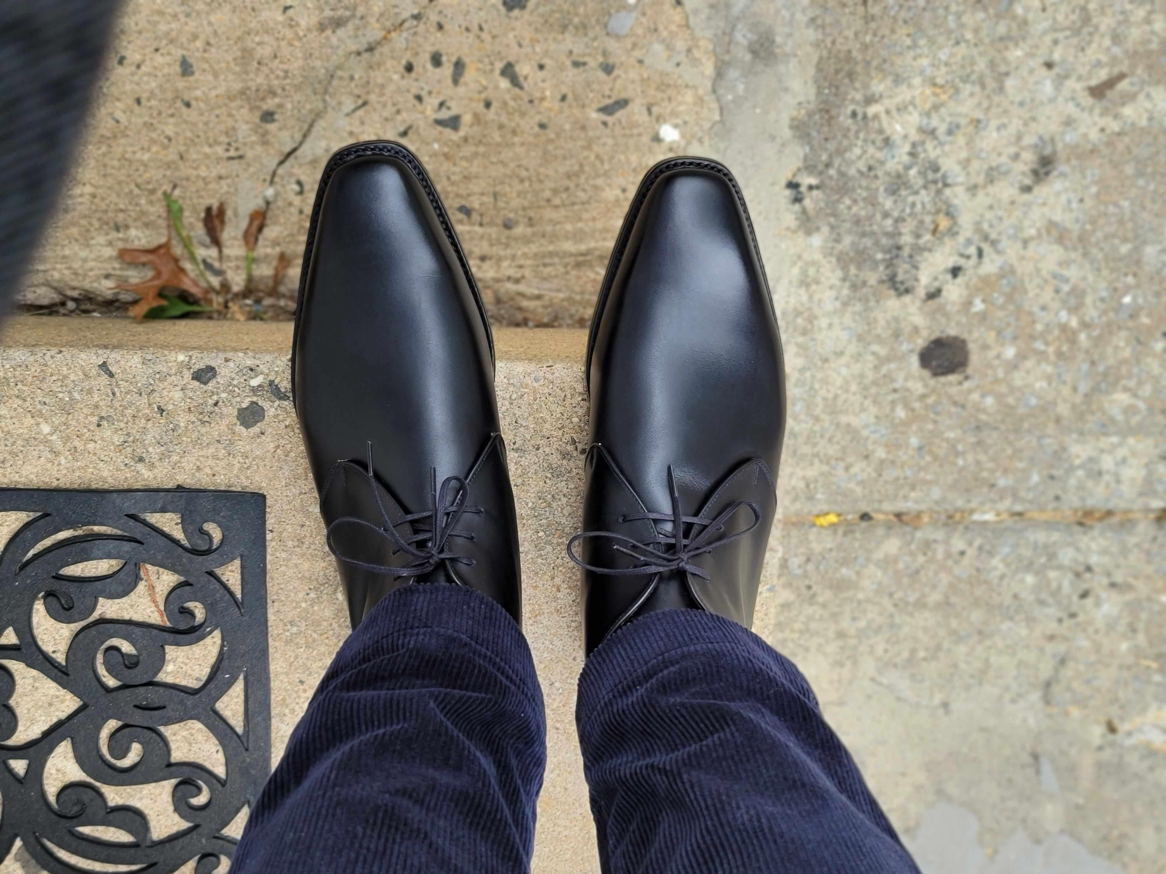 Whatcom - Black Calf-Shoes-J.FitzPatrick Footwear