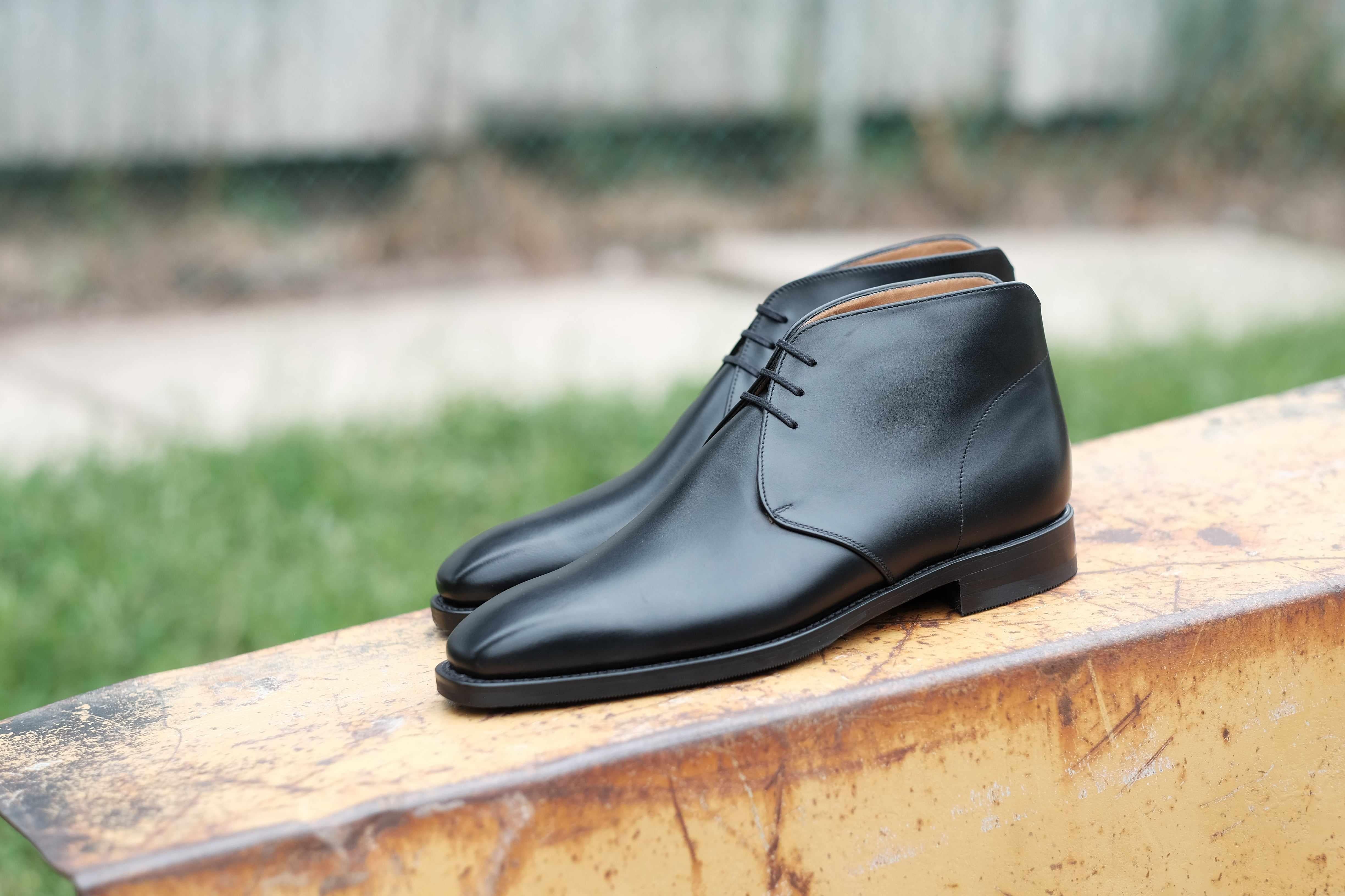 Whatcom - Black Calf-Shoes-J.FitzPatrick Footwear