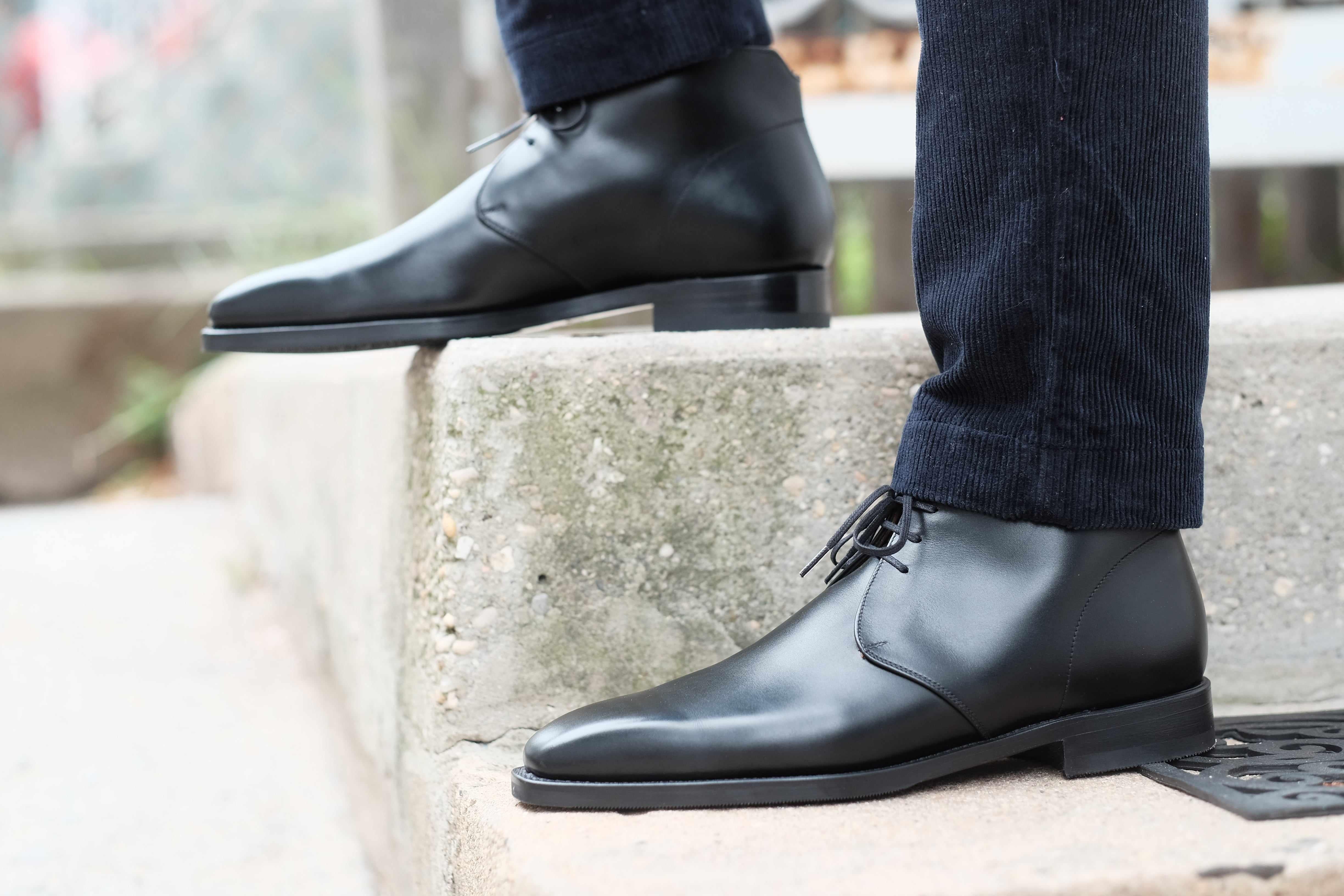 Whatcom - Black Calf-Shoes-J.FitzPatrick Footwear