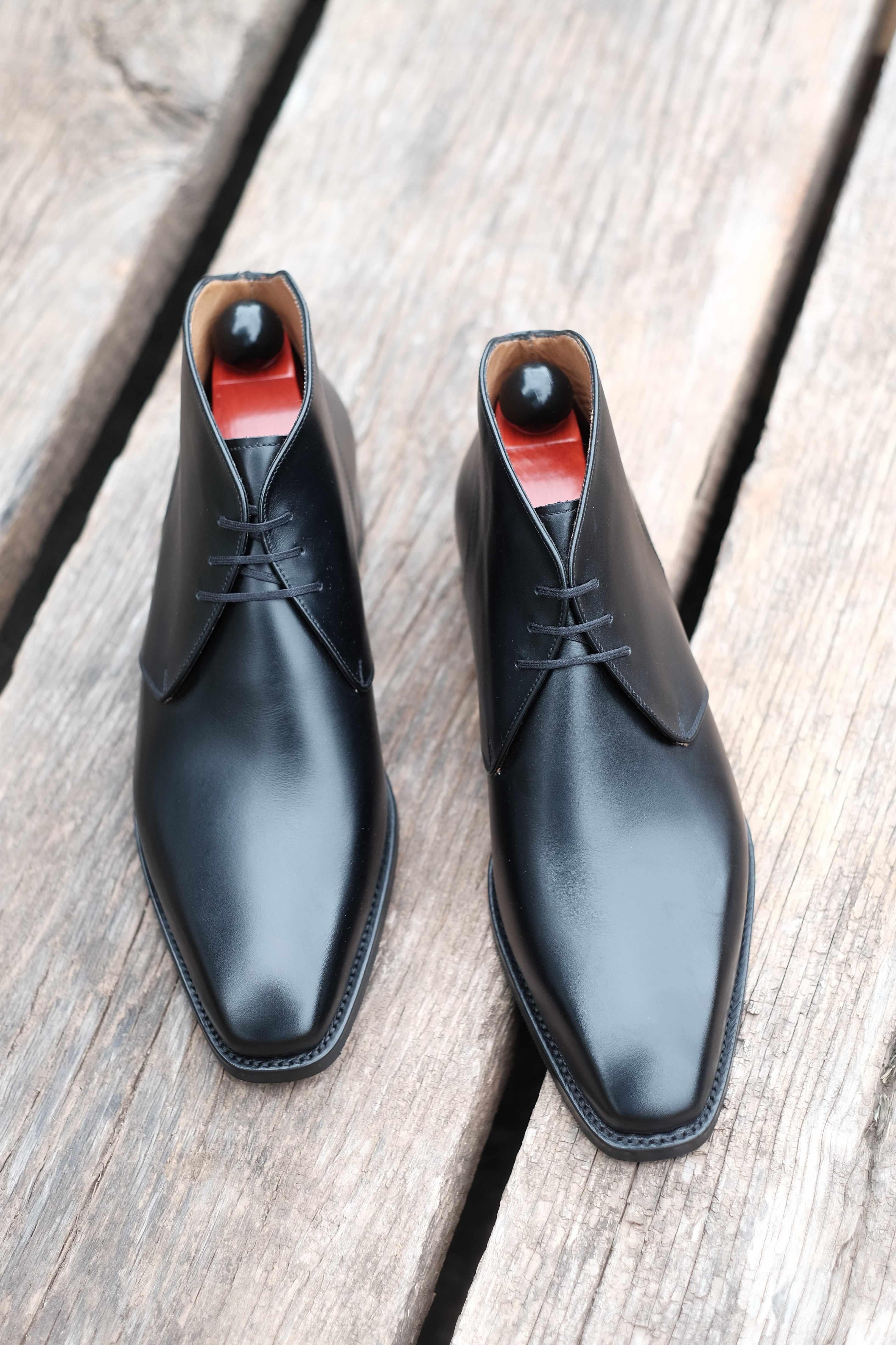 Whatcom - Black Calf-Shoes-J.FitzPatrick Footwear