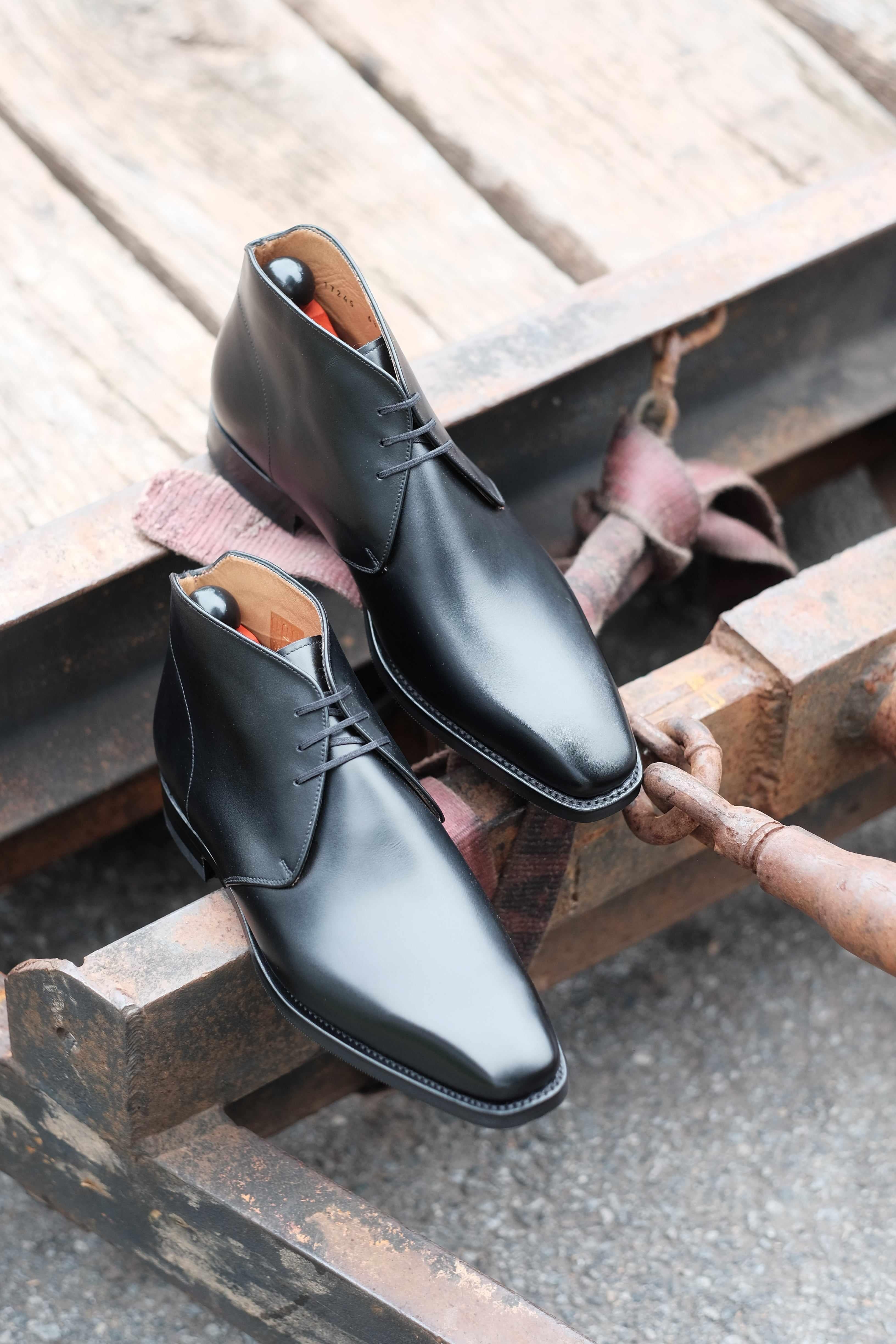 Whatcom - Black Calf-Shoes-J.FitzPatrick Footwear