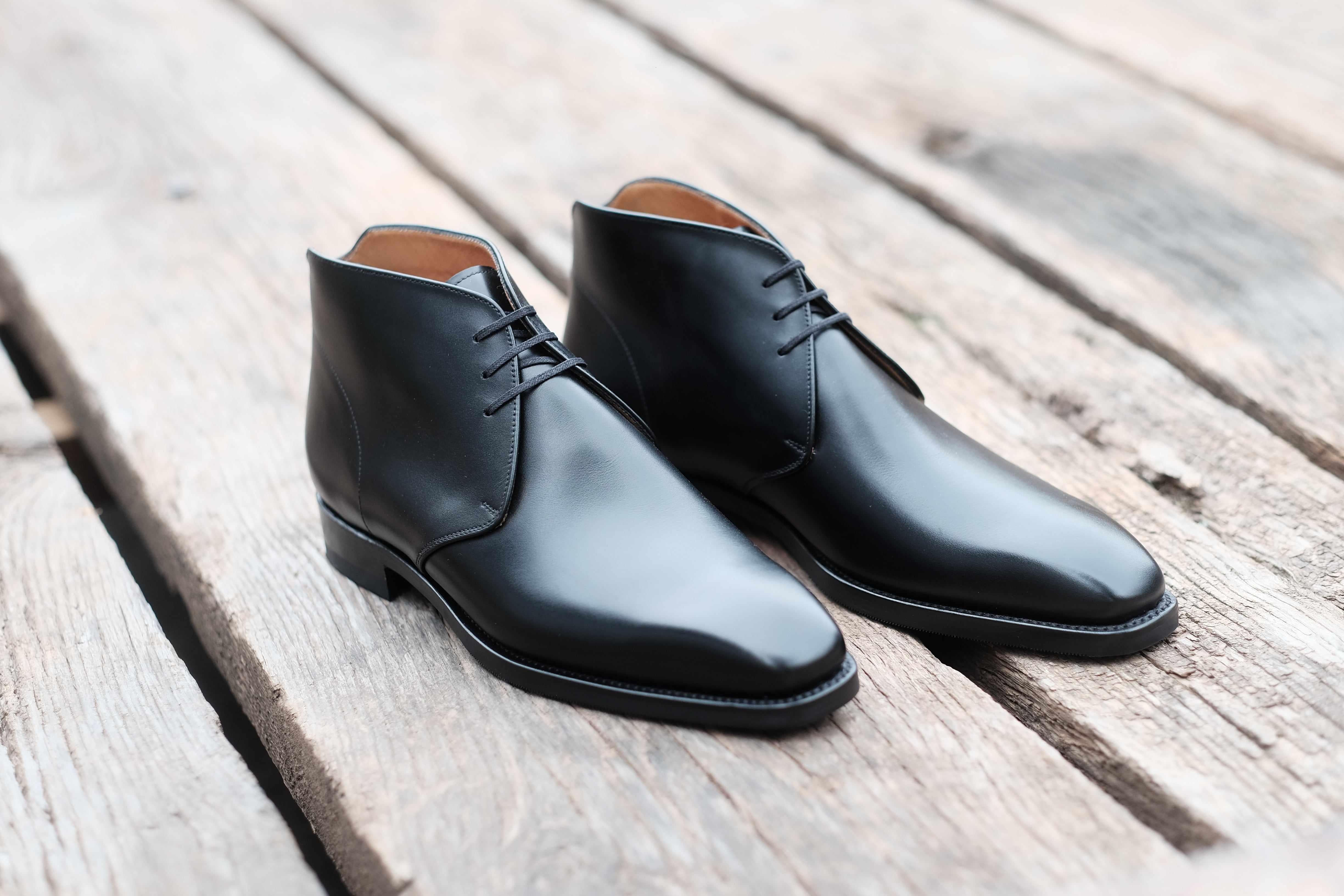 Whatcom - Black Calf-Shoes-J.FitzPatrick Footwear