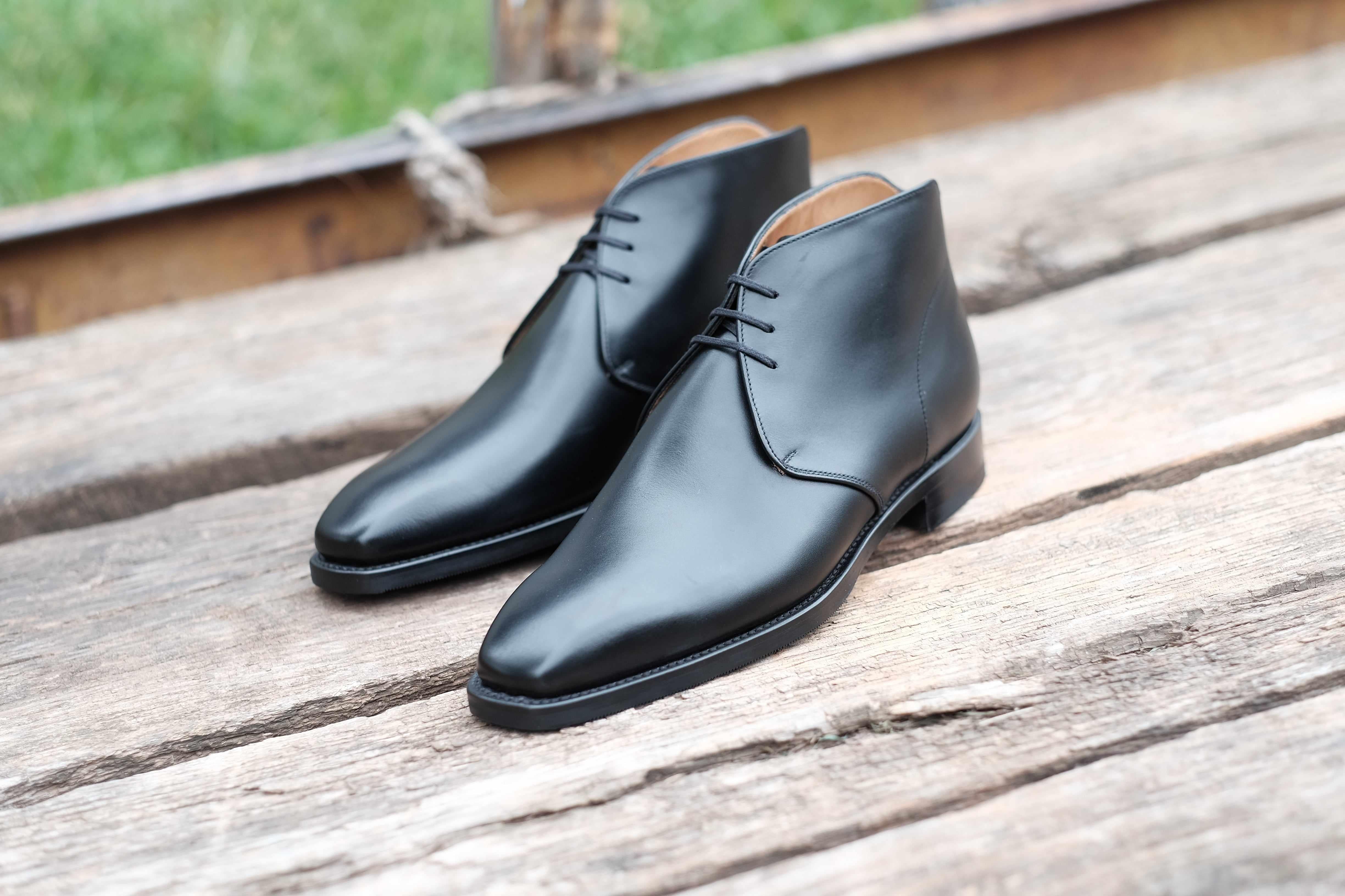 Whatcom - Black Calf-Shoes-J.FitzPatrick Footwear
