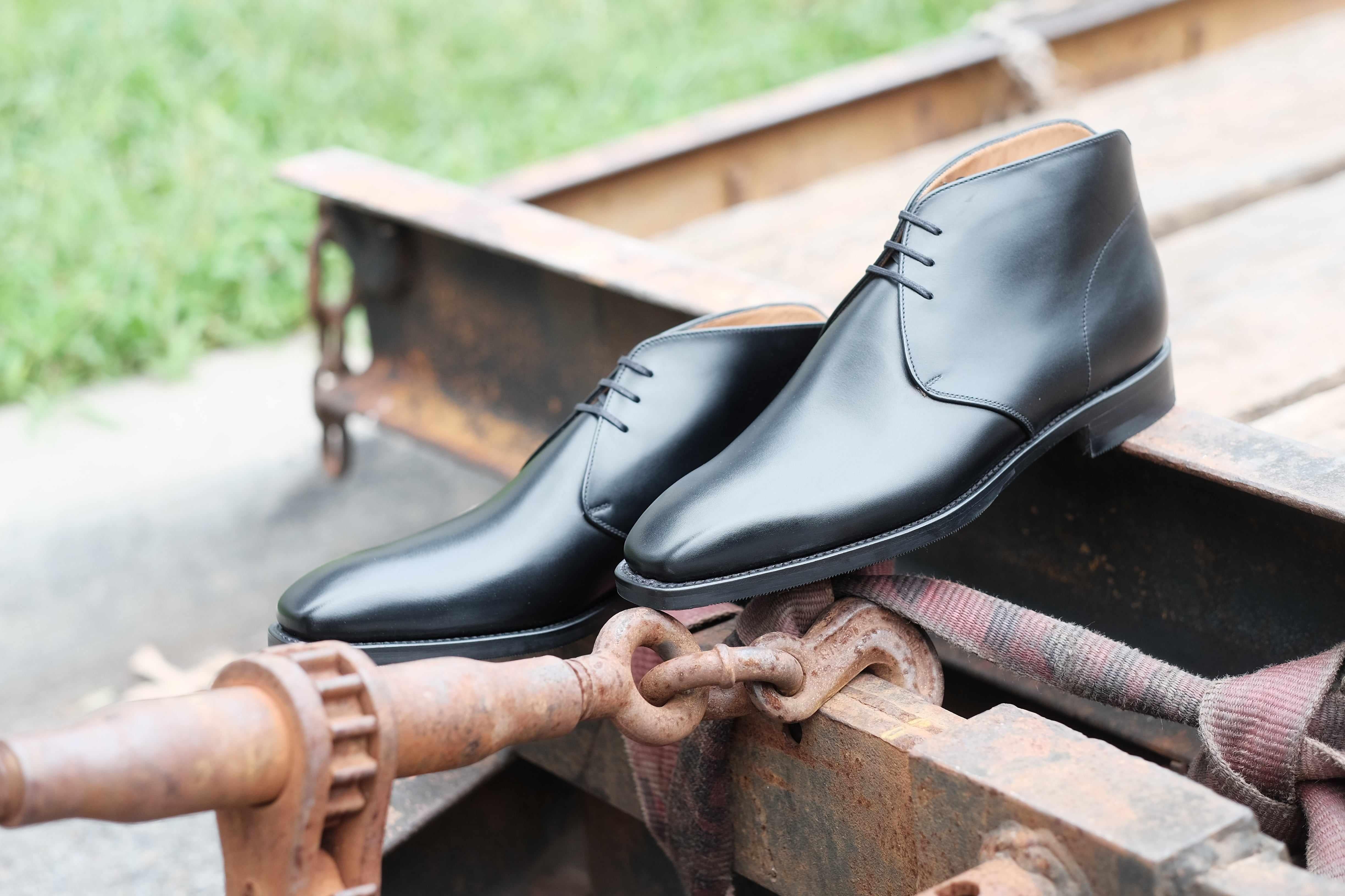 Whatcom - Black Calf-Shoes-J.FitzPatrick Footwear