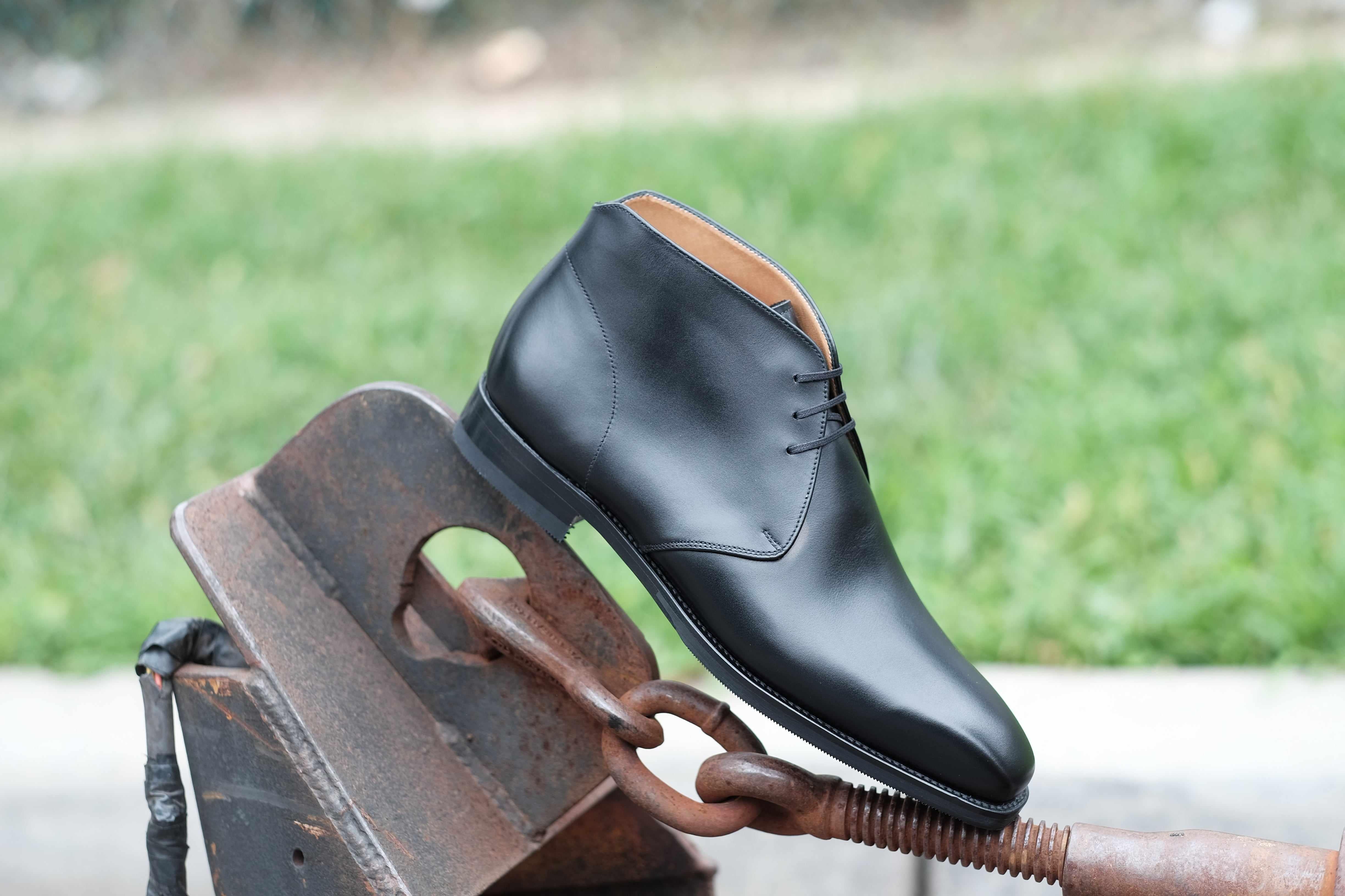 Whatcom - Black Calf-Shoes-J.FitzPatrick Footwear
