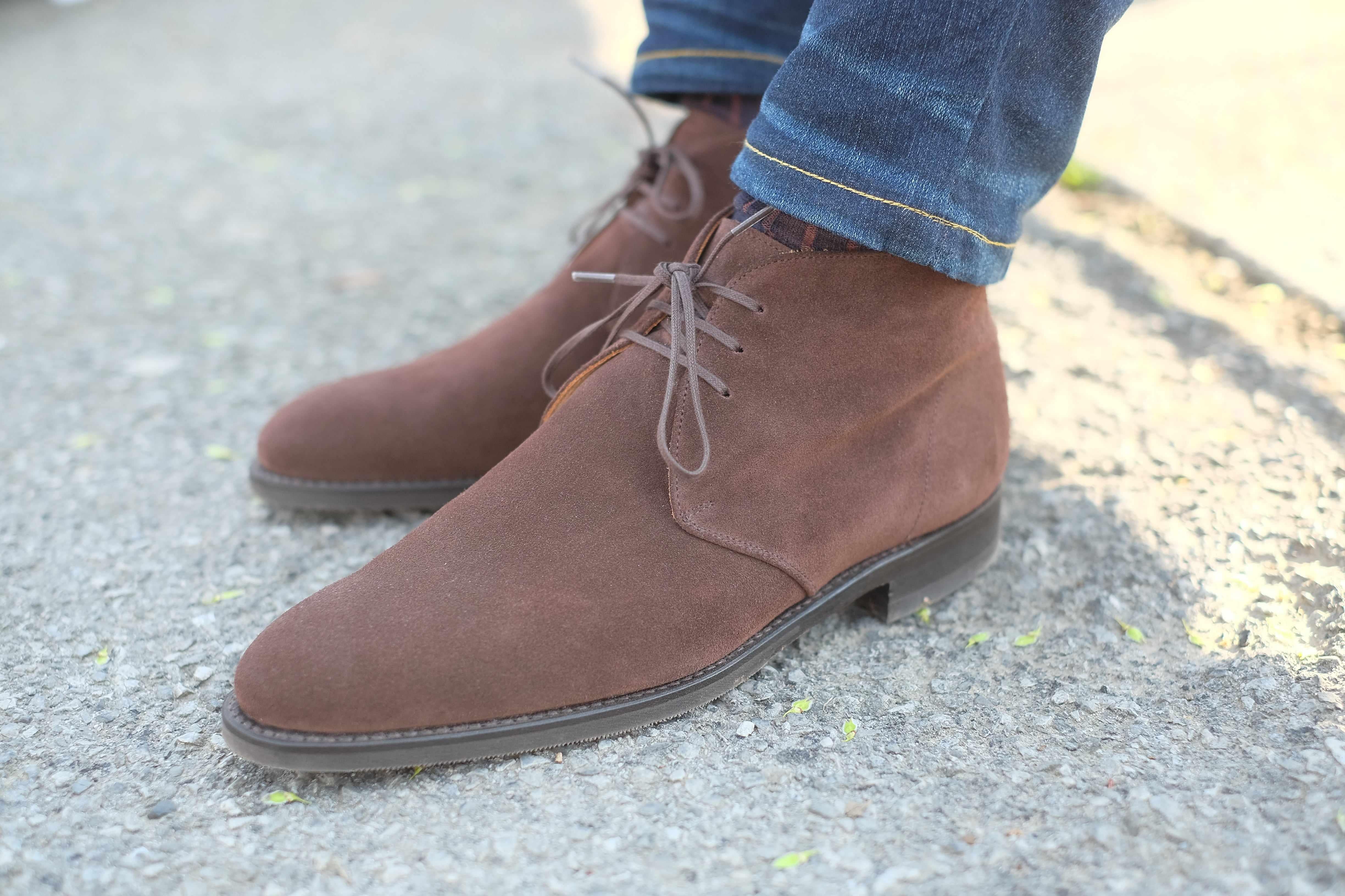 Whatcom - Mocha Suede-Chukka Boots-J.FitzPatrick Footwear