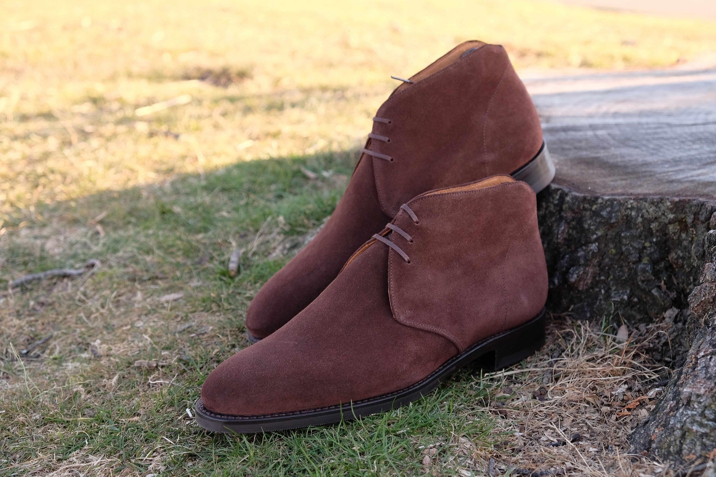 Whatcom - Mocha Suede-Chukka Boots-J.FitzPatrick Footwear