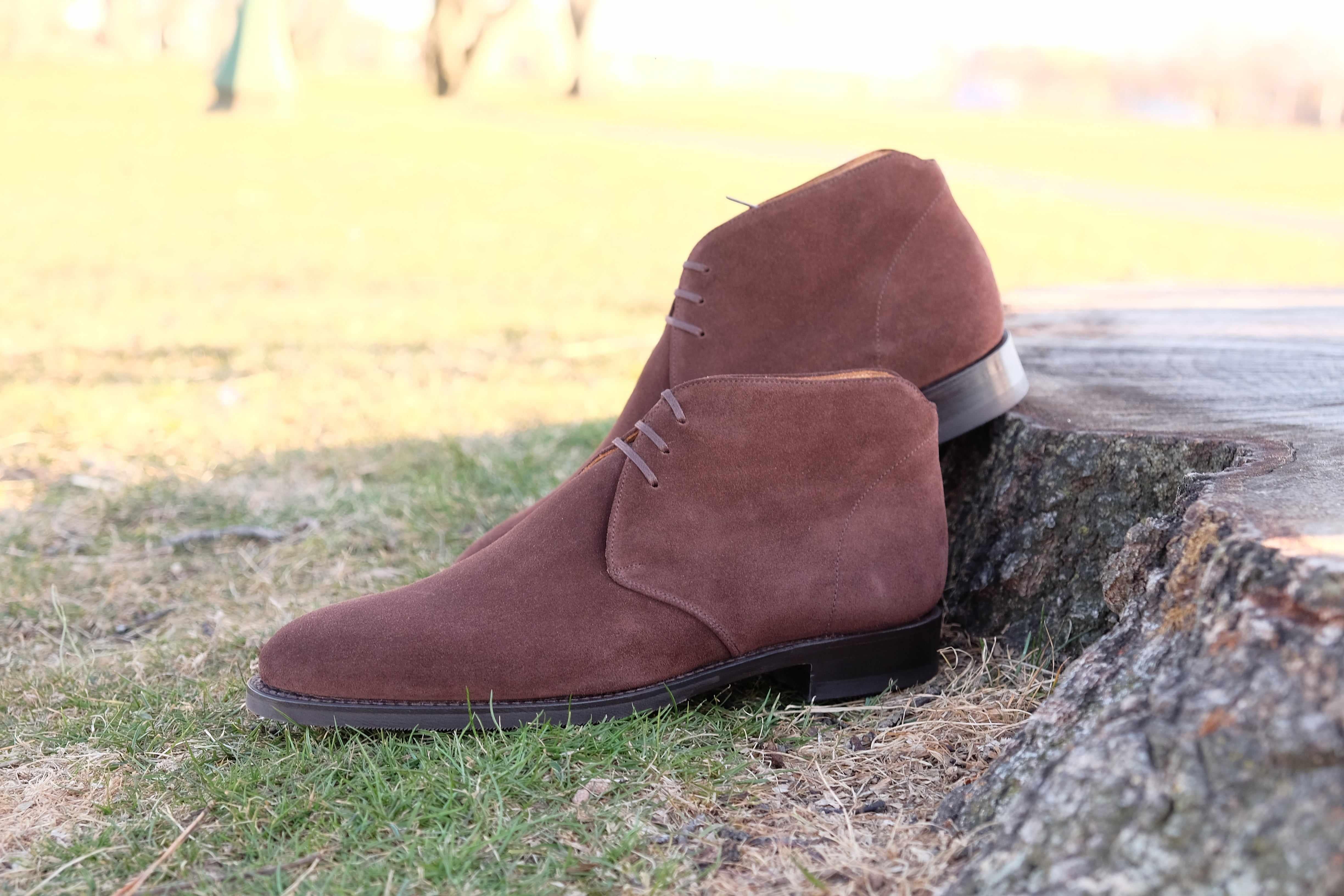 Whatcom - Mocha Suede-Chukka Boots-J.FitzPatrick Footwear