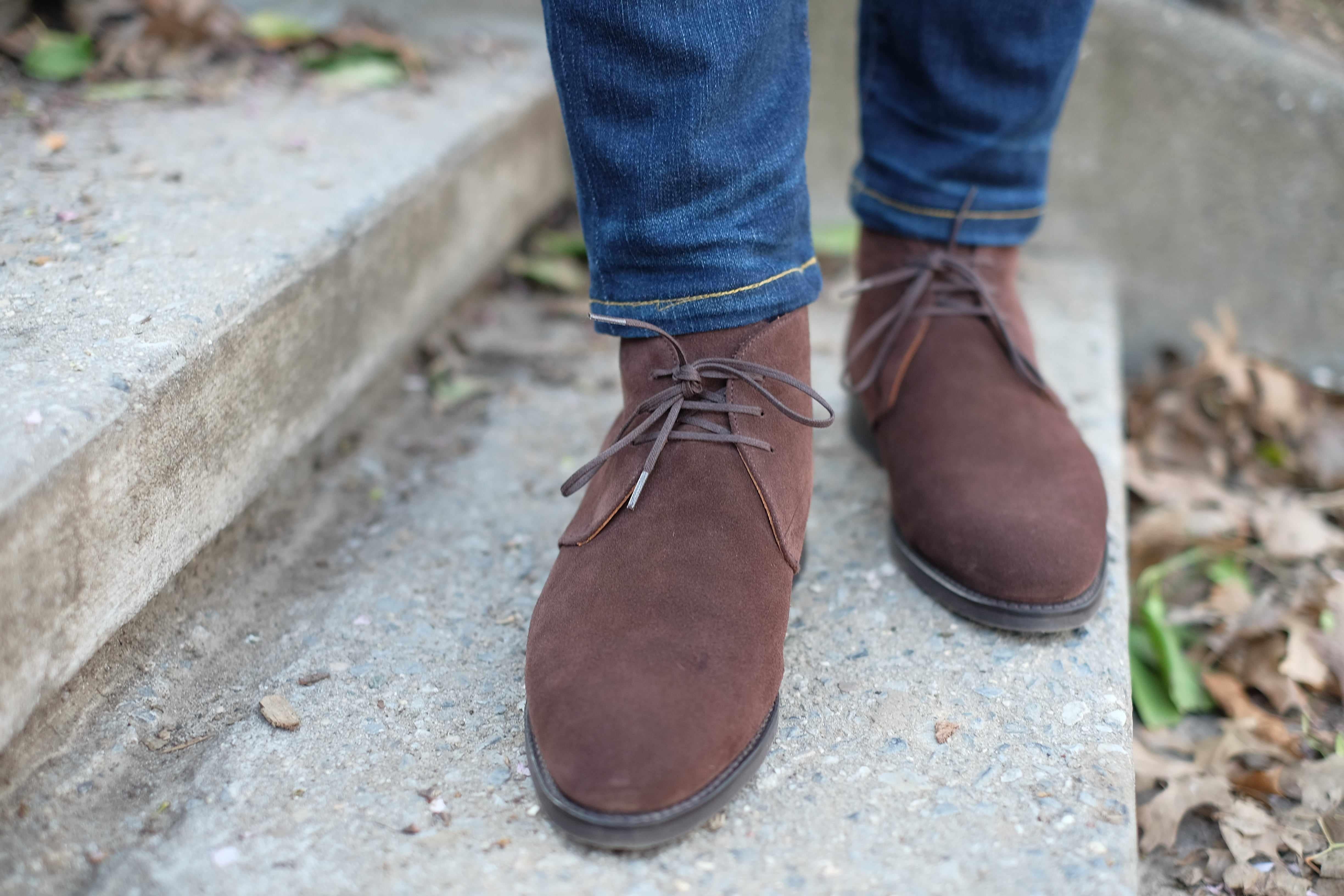 Whatcom - Mocha Suede-Chukka Boots-J.FitzPatrick Footwear
