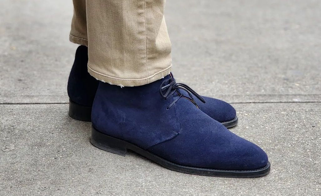 Don't You Step On My Blue Suede Shoes! | J.FitzPatrick Footwear Don't You Step On My Blue Suede Shoes! | J.FitzPatrick Footwear