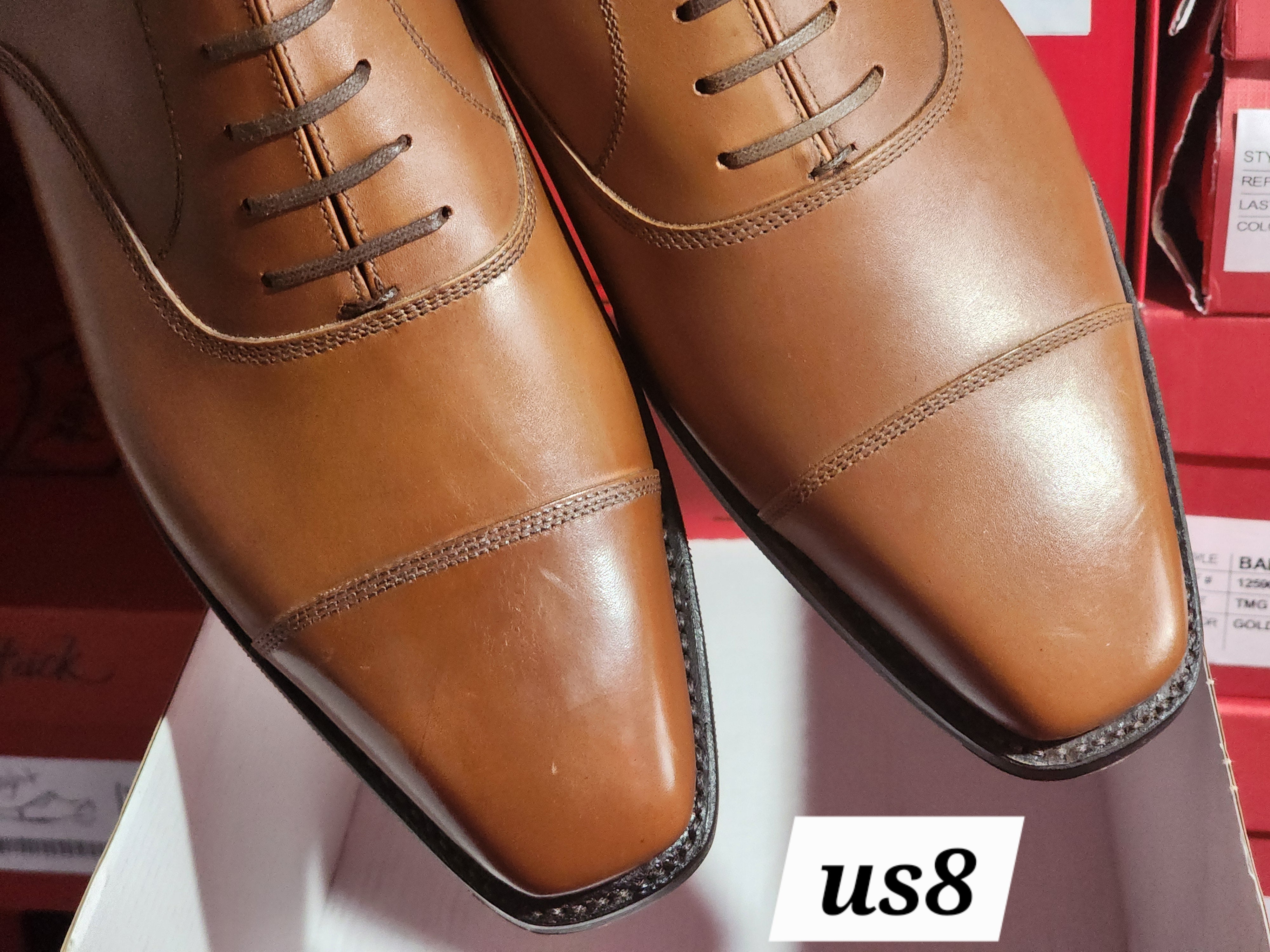 Puget - Caramel Calf - CLEARANCE - Grade 2