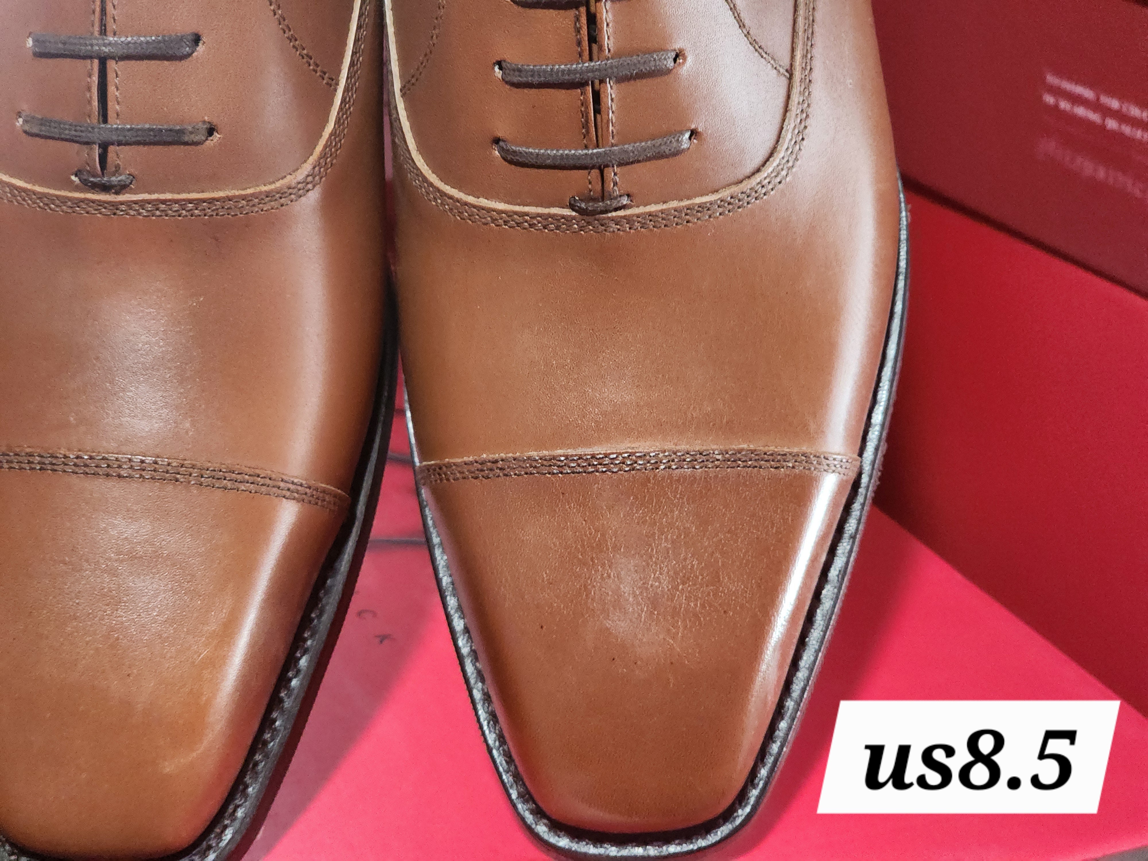 Puget - Caramel Calf - CLEARANCE - Grade 2