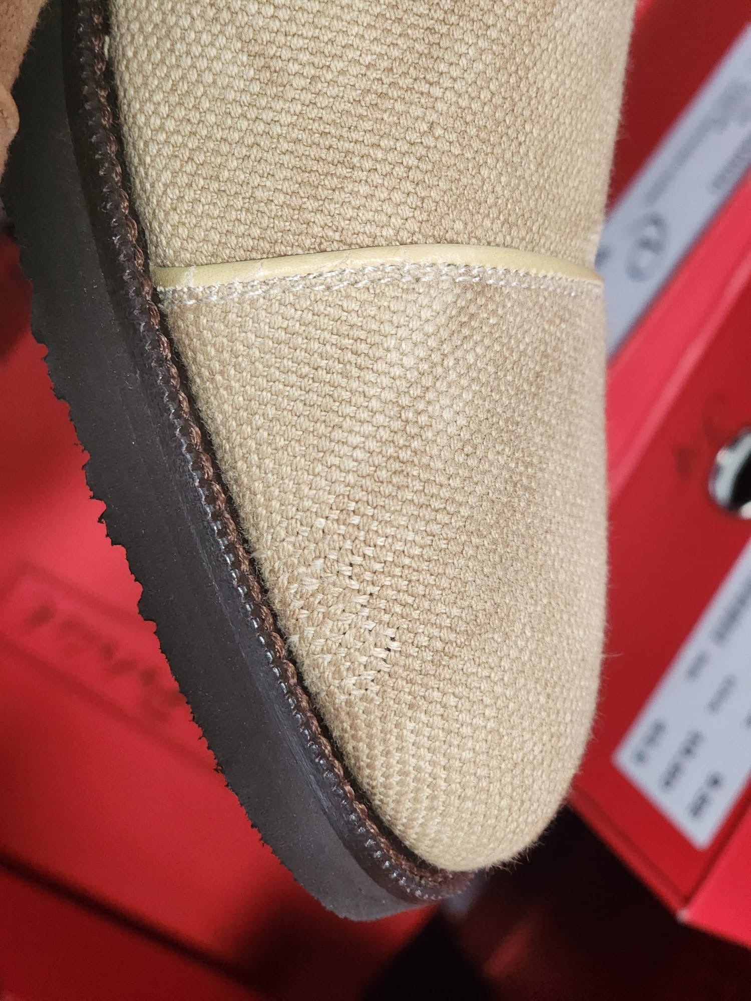 Ballard MTO - Sand Canvas / X-Lite Sole - CLEARANCE - Grade 2