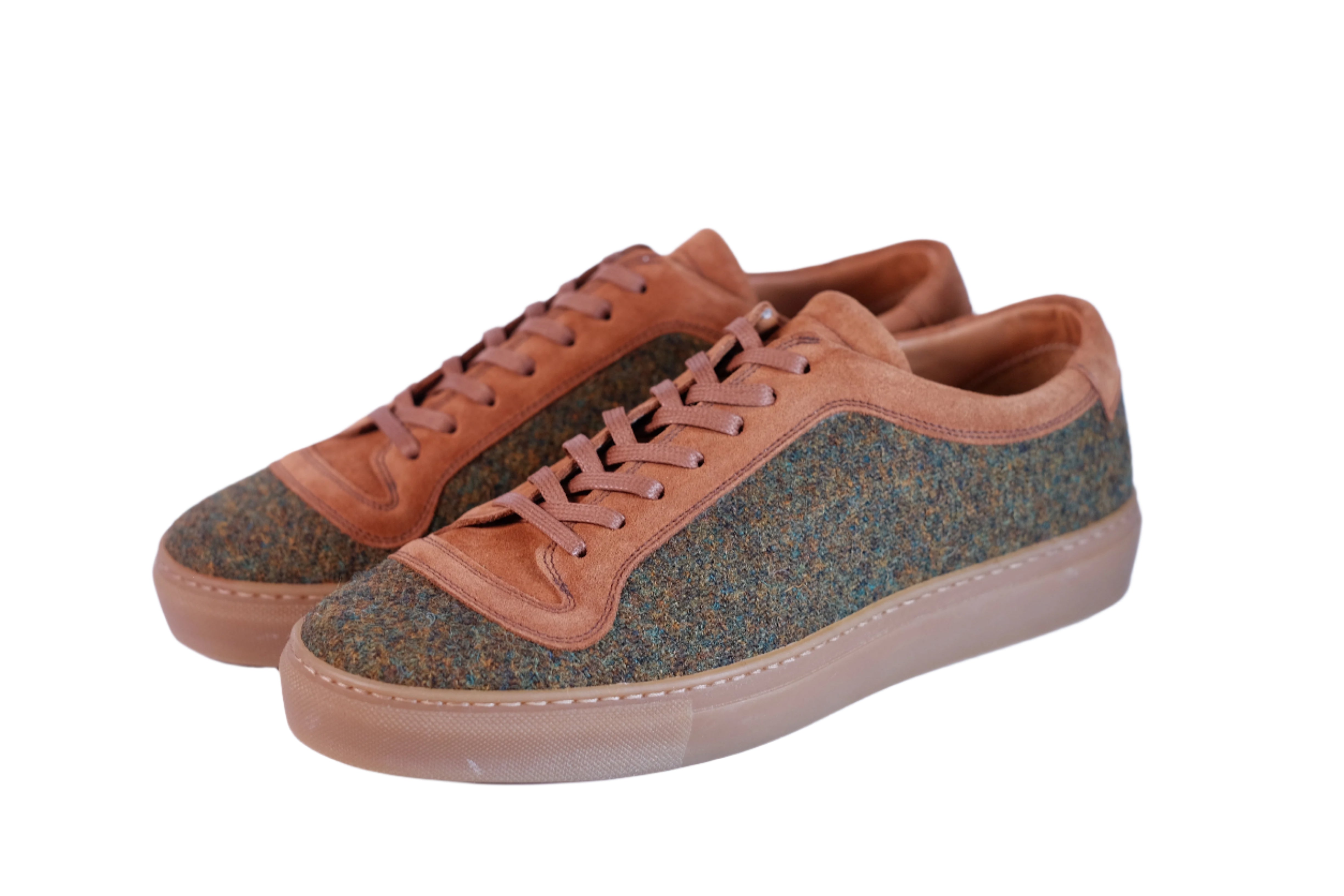 Woodinville - Mustard Tweed / Cumin Suede - CLEARANCE - Grade 1