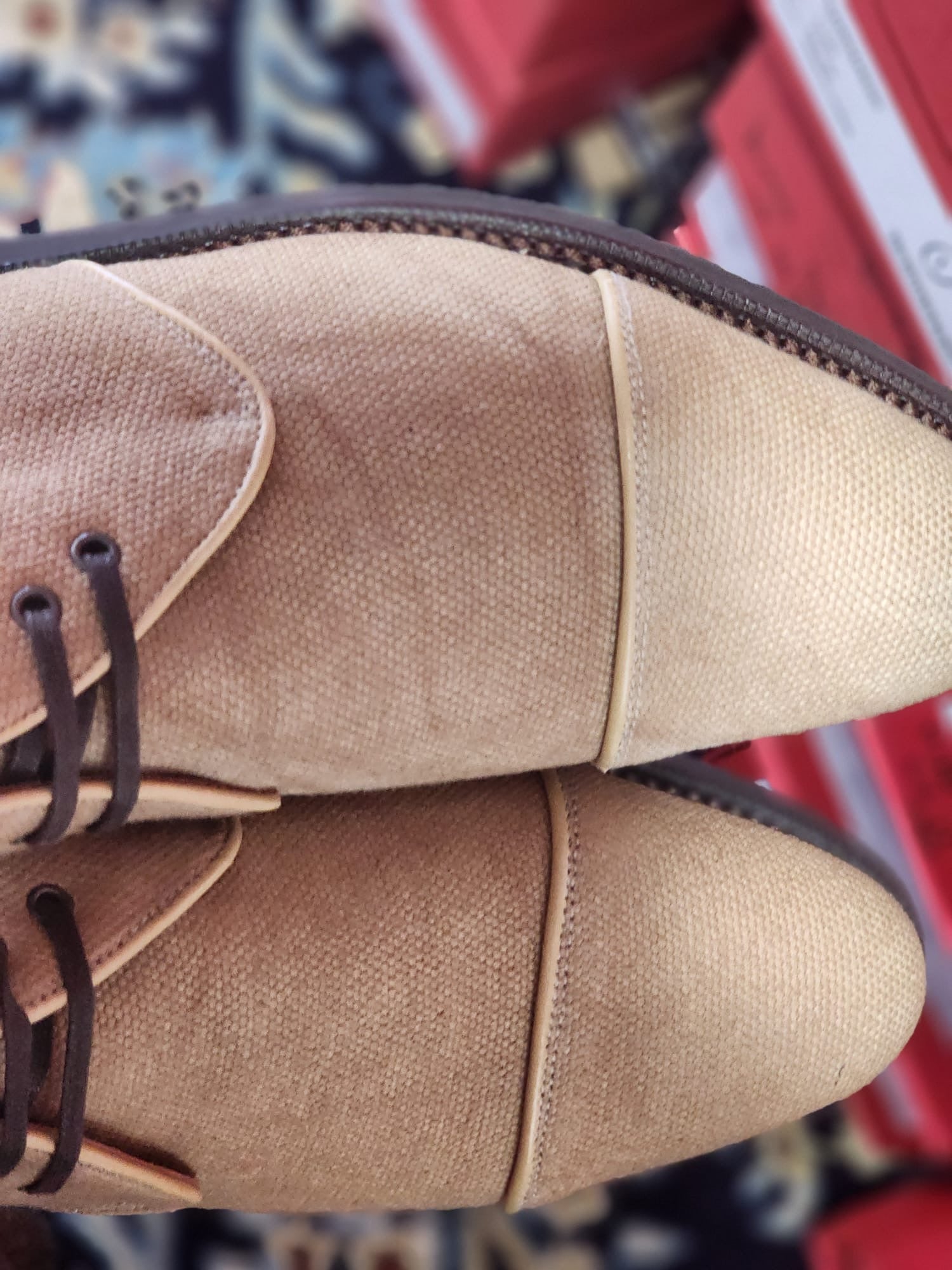 Ballard MTO - Sand Canvas / X-Lite Sole - CLEARANCE - Grade 2