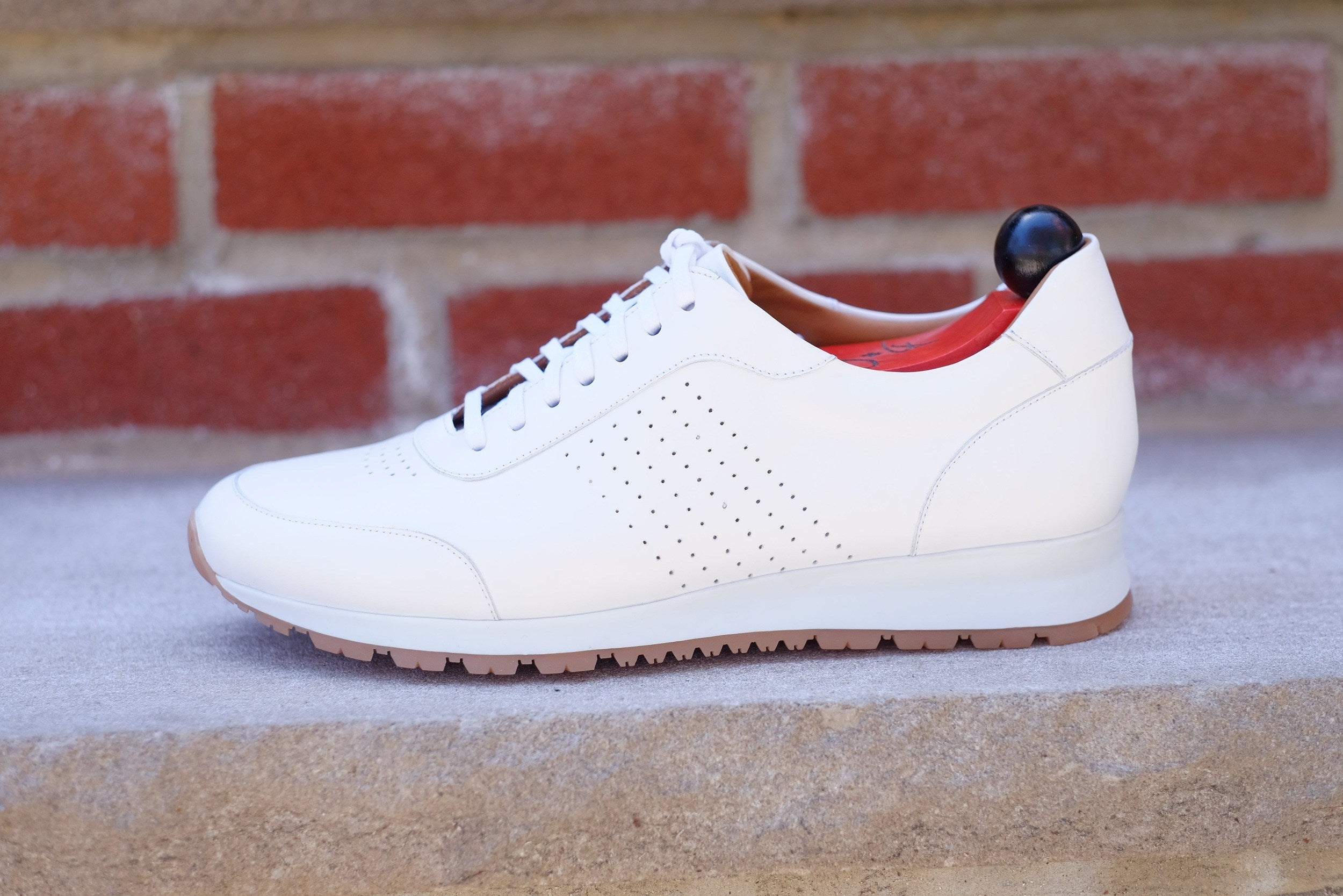 Prosser - White Nappa Calf