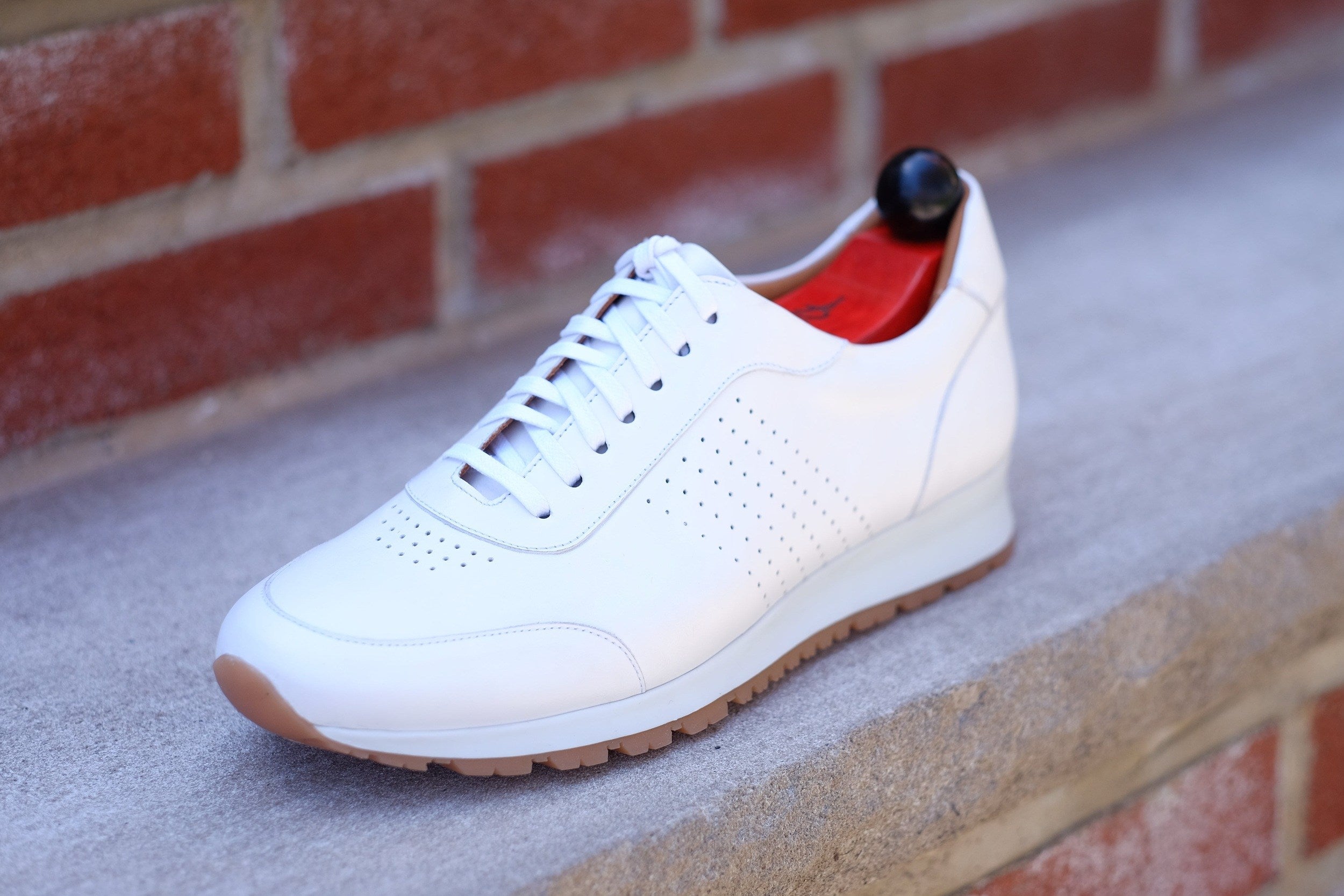 Prosser - White Nappa Calf