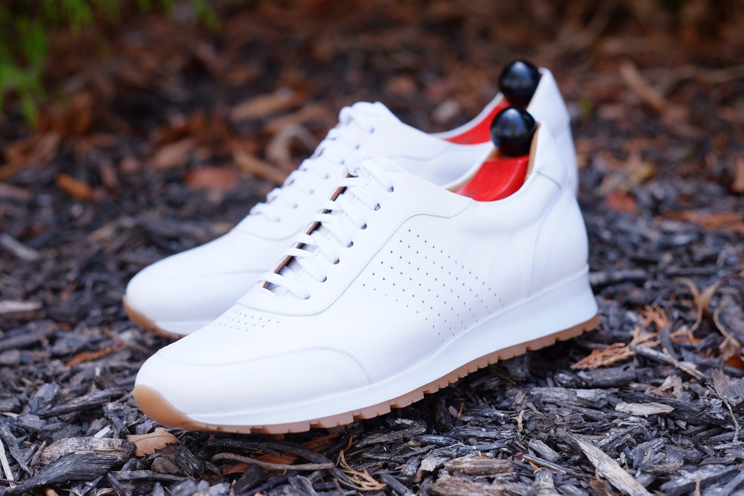 Prosser - White Nappa Calf