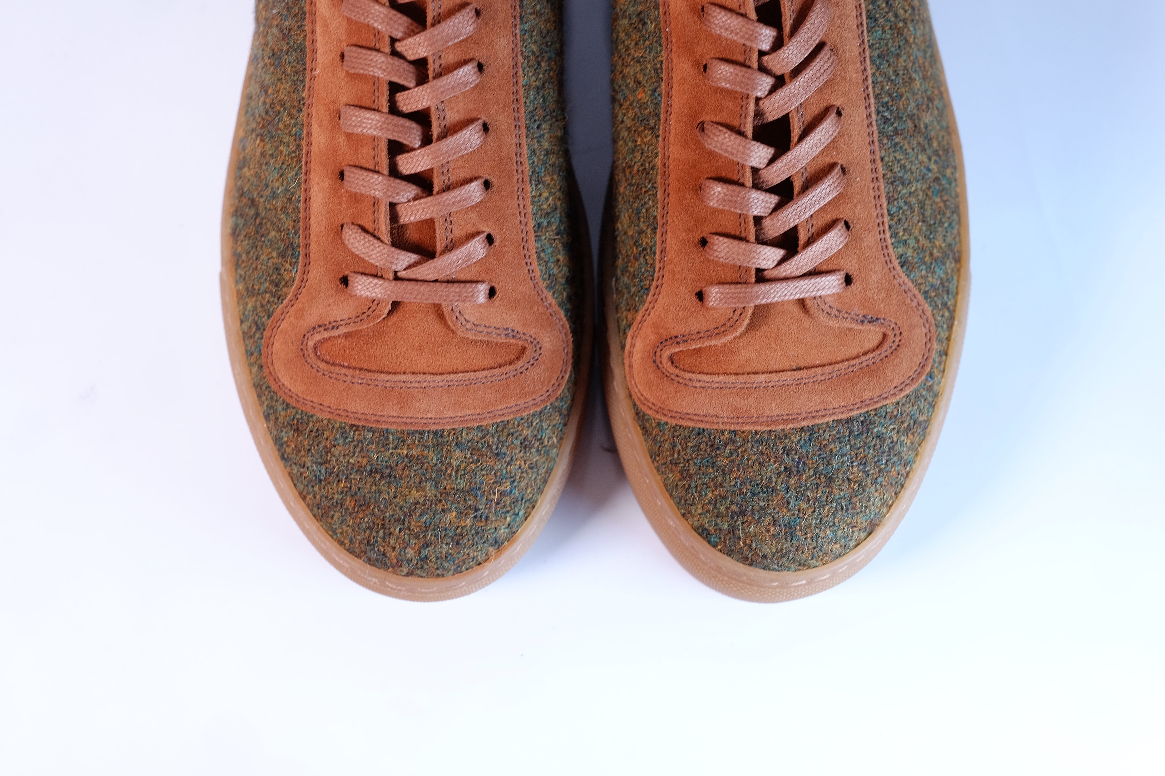 Woodinville - Mustard Tweed / Cumin Suede - CLEARANCE - Grade 1