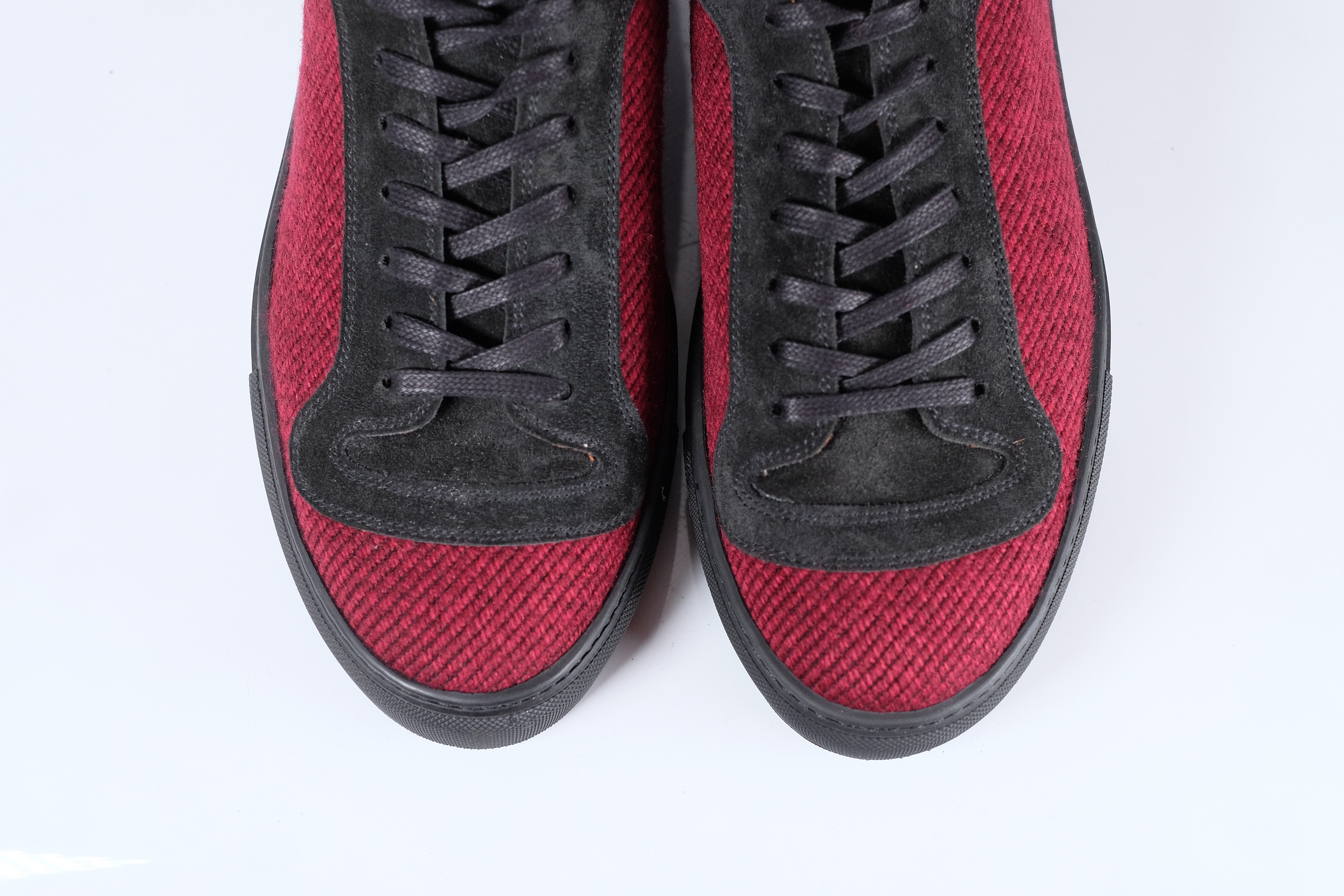 Woodinville - Red Poulsbo / Black Suede - CLEARANCE - Grade 1