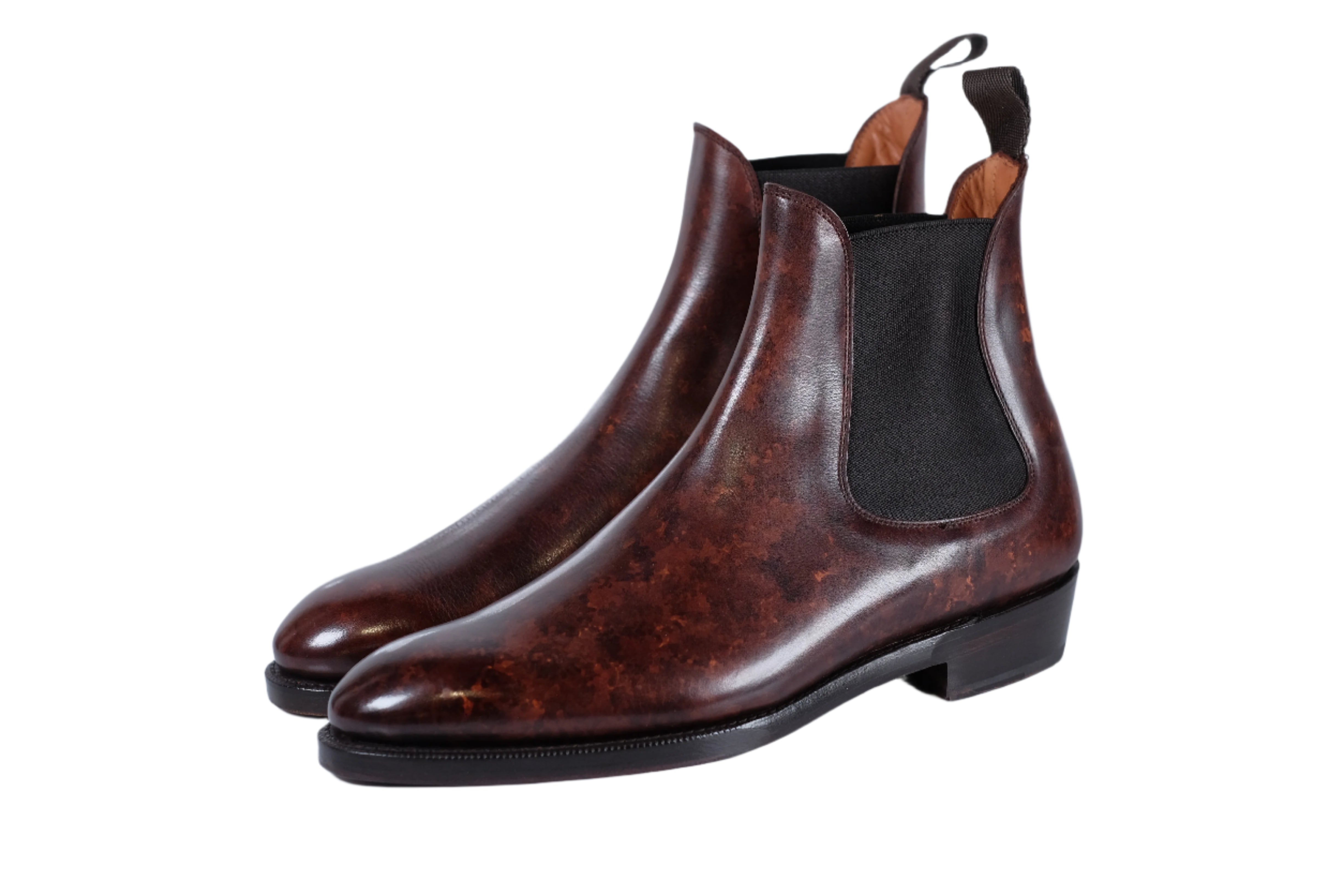Alki - Dark Brown Marble Patina Calf - SAMPLE - Grade 1