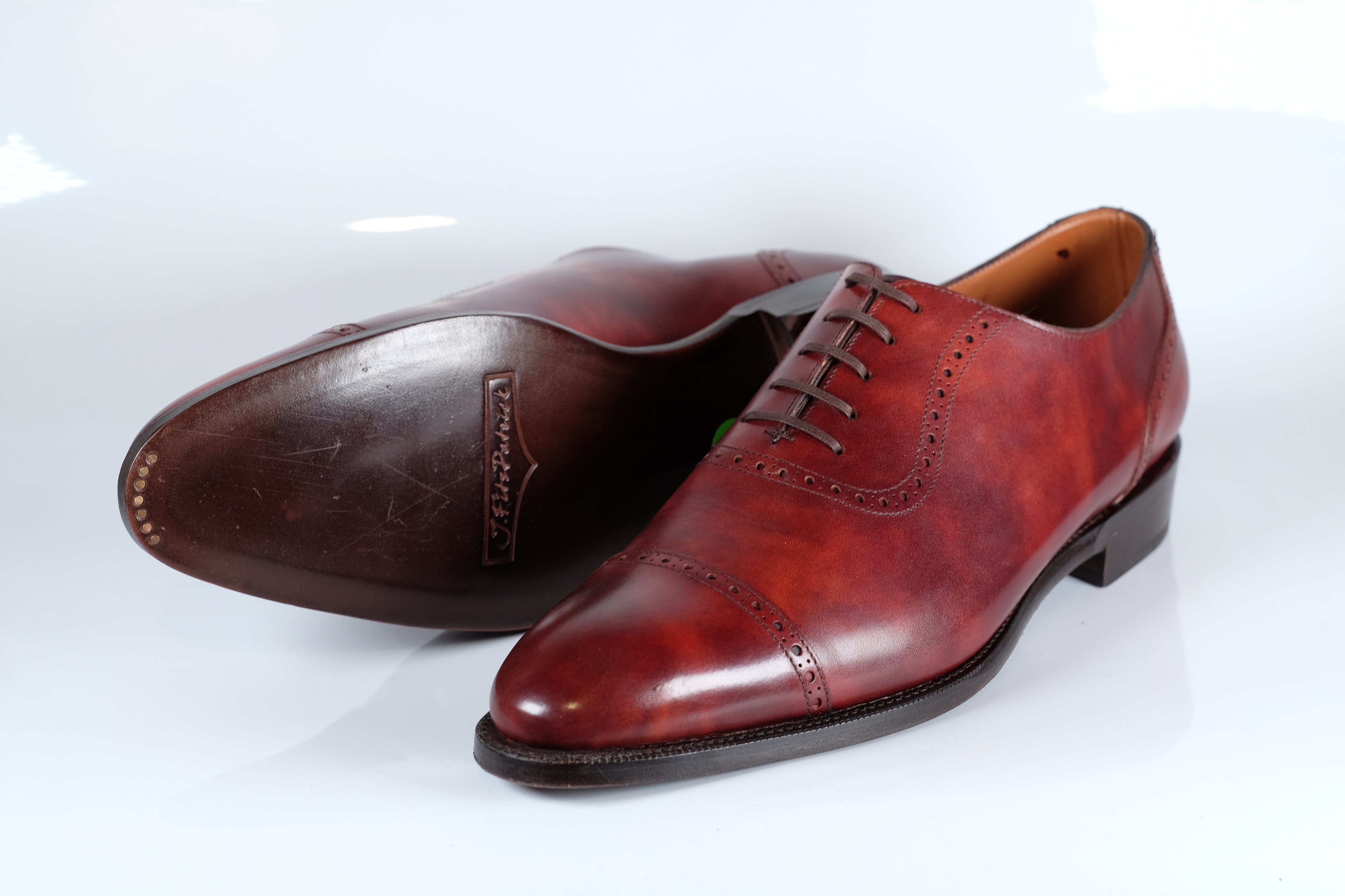 Sunnyside - Gold Museum Calf DARK - CLEARANCE - Grade 1