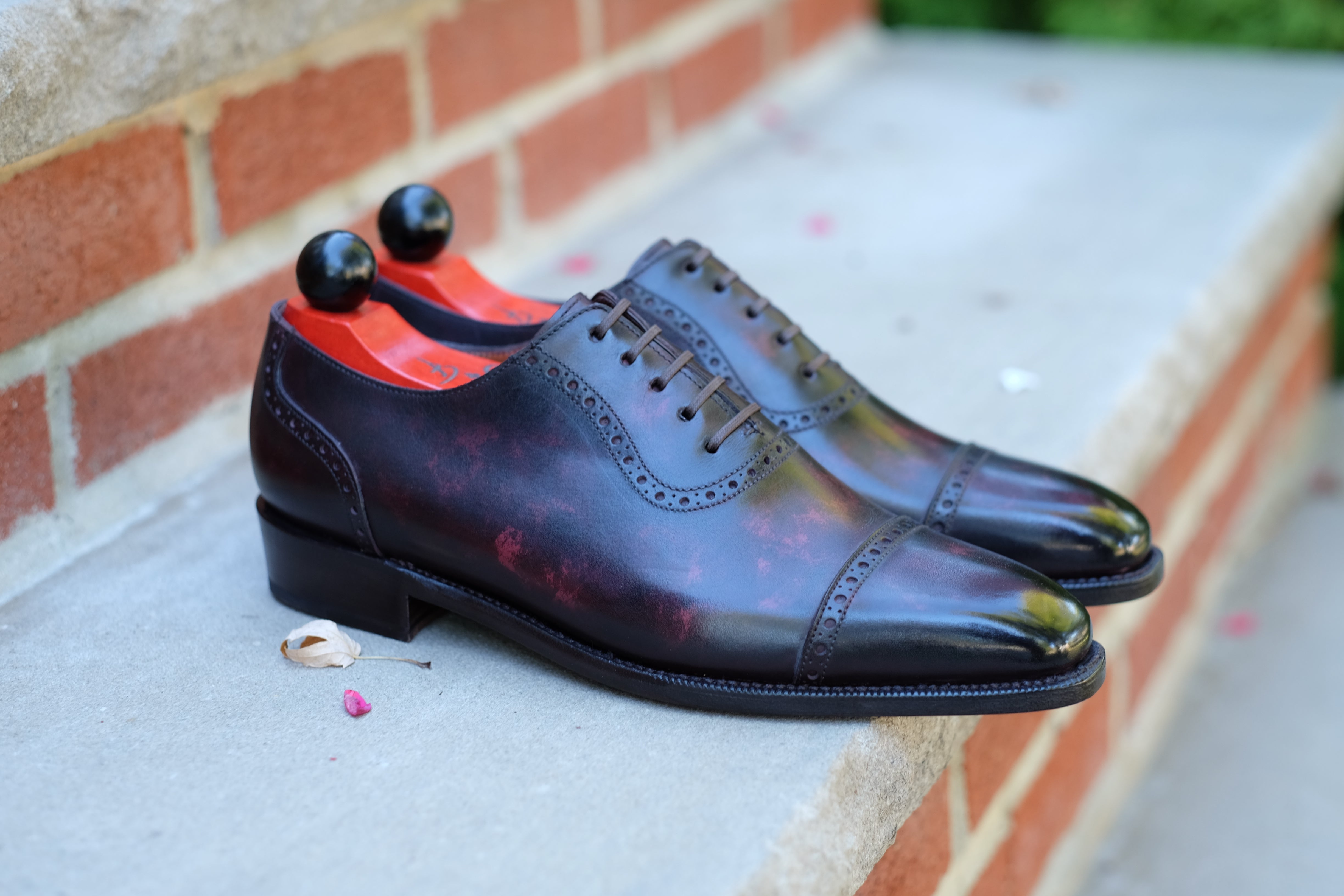 Sunnyside - Plum Marble Patina