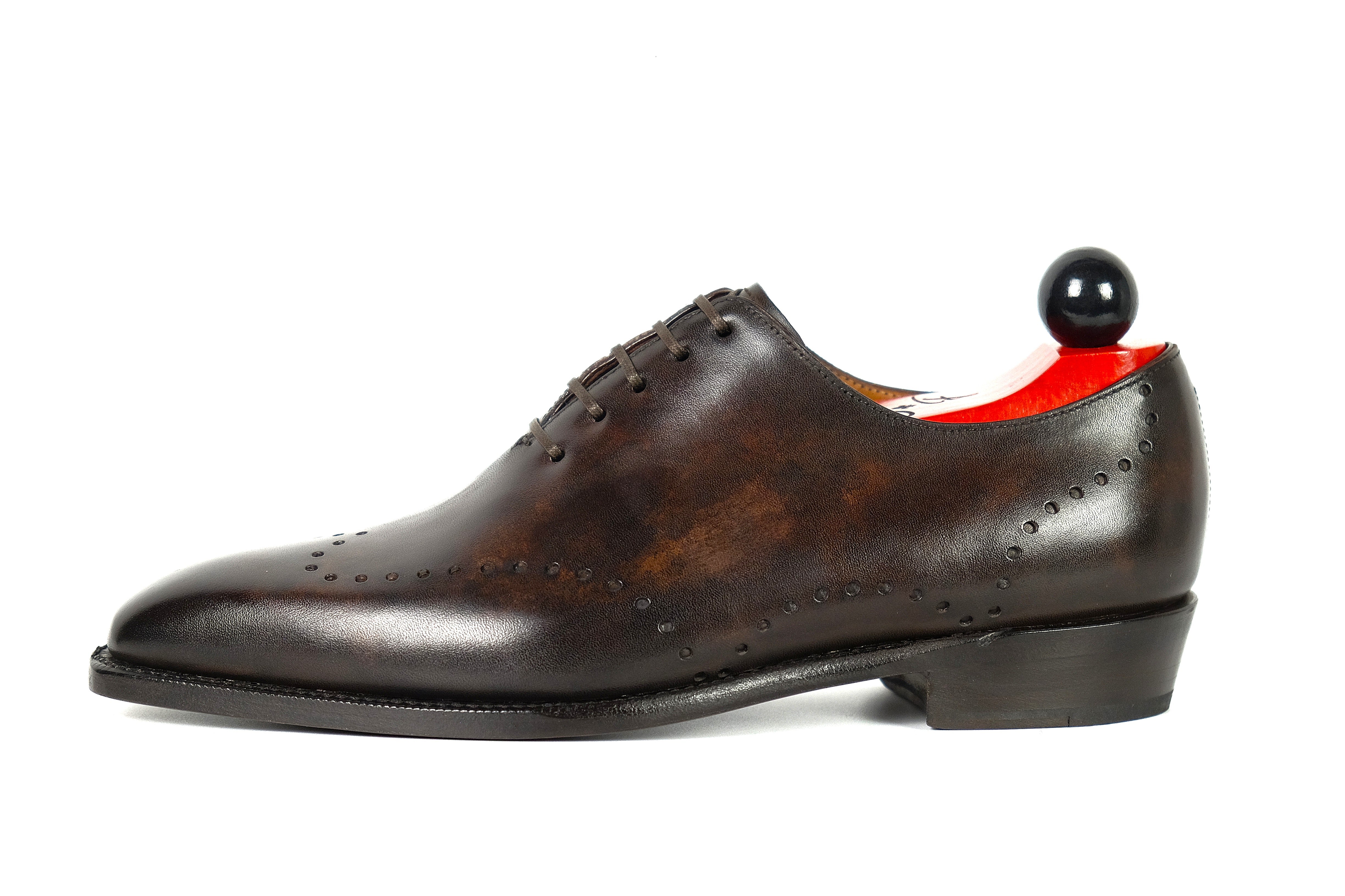 Tony II - Dark Brown Marble Patina