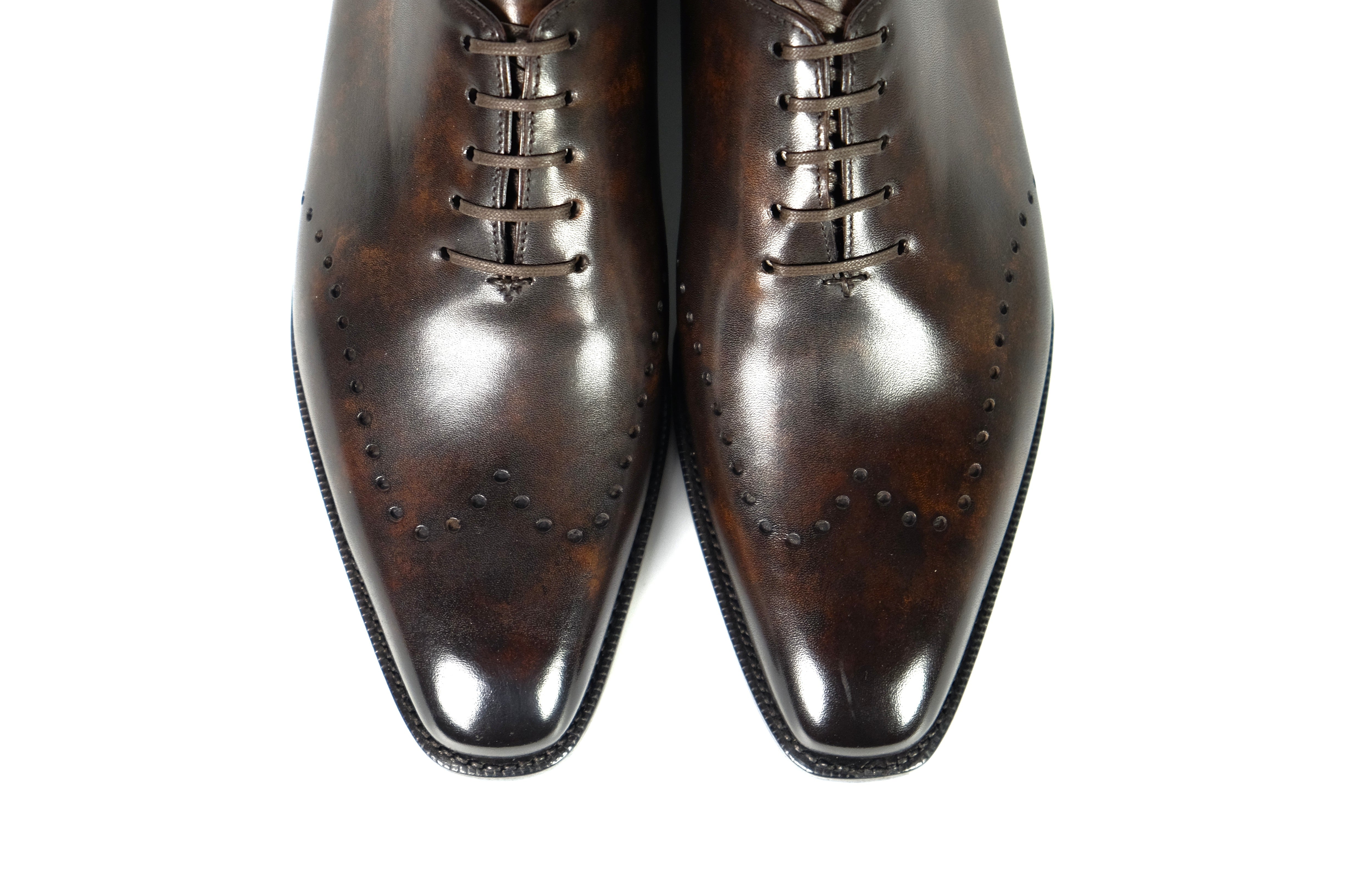 Tony II - Dark Brown Marble Patina