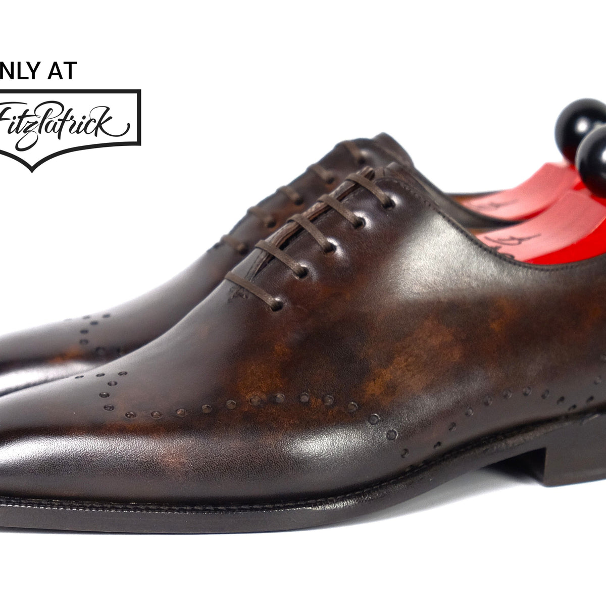 Tony II - Dark Brown Marble Patina | J.FitzPatrick Footwear display picture 1