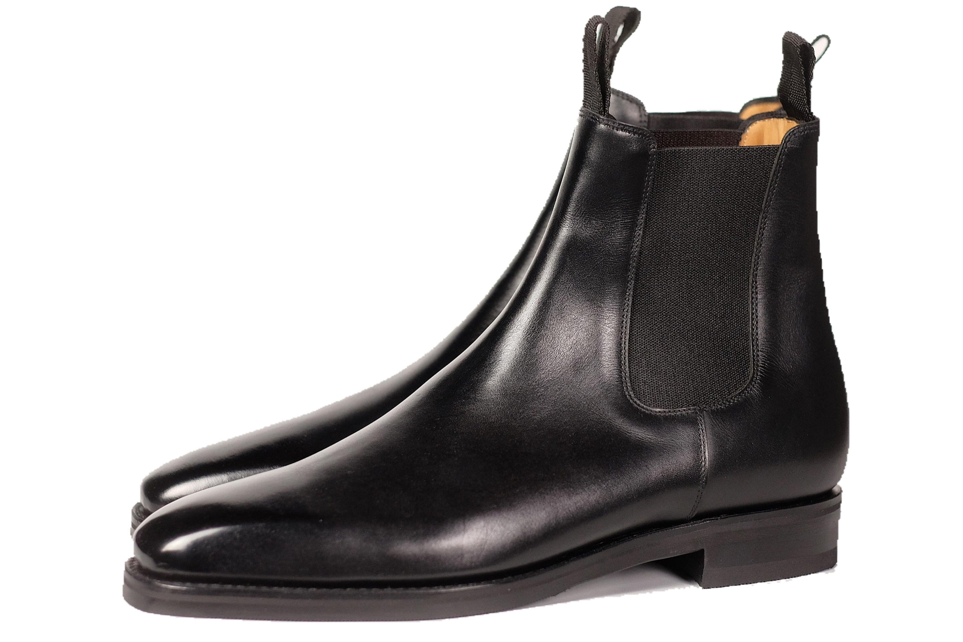 Alder - Black Calf-Chelsea Boots-J.FitzPatrick Footwear