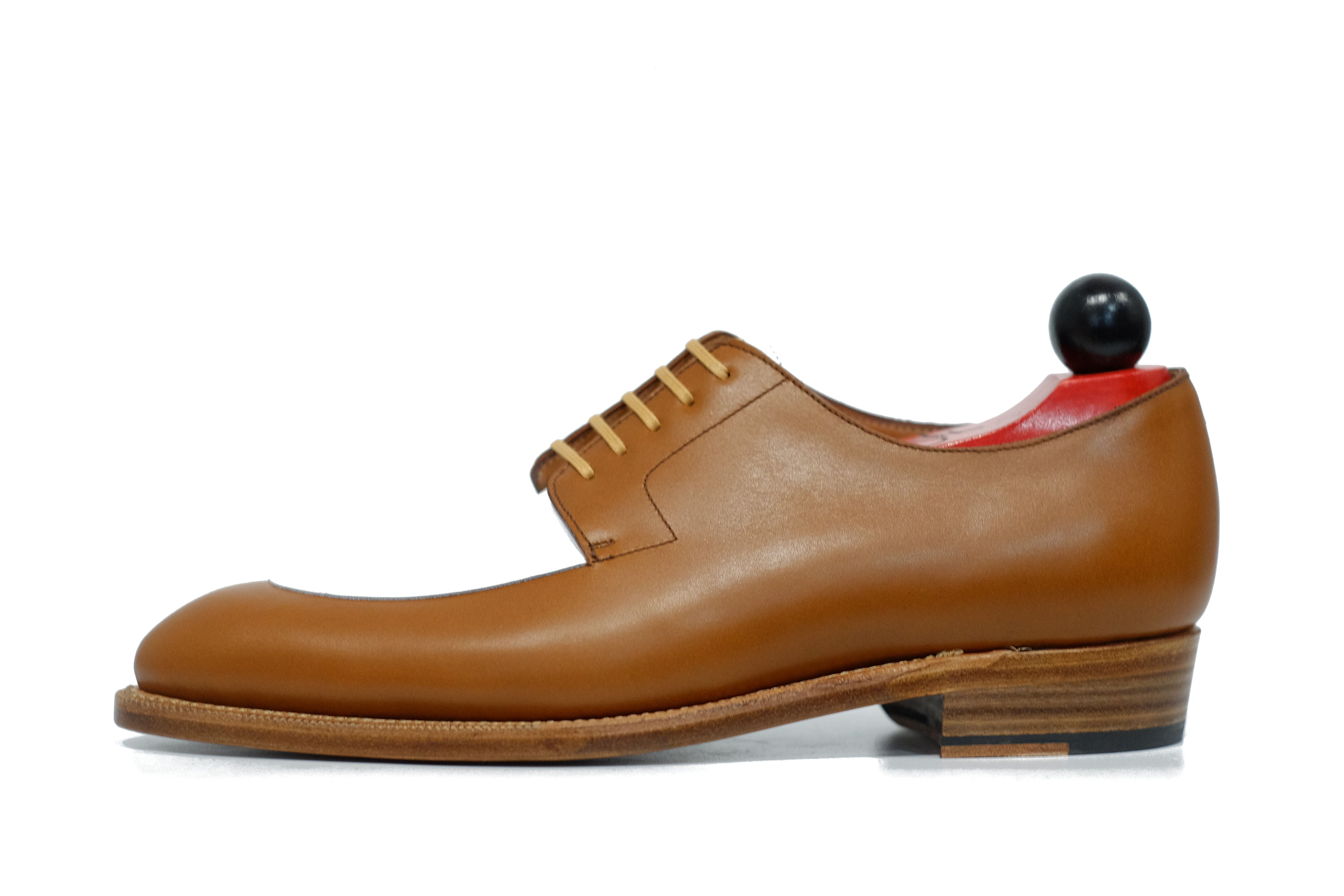 Belltown MTO - Maple Calf / White Calf-Made To Order Derbies Derby-J.FitzPatrick Footwear
