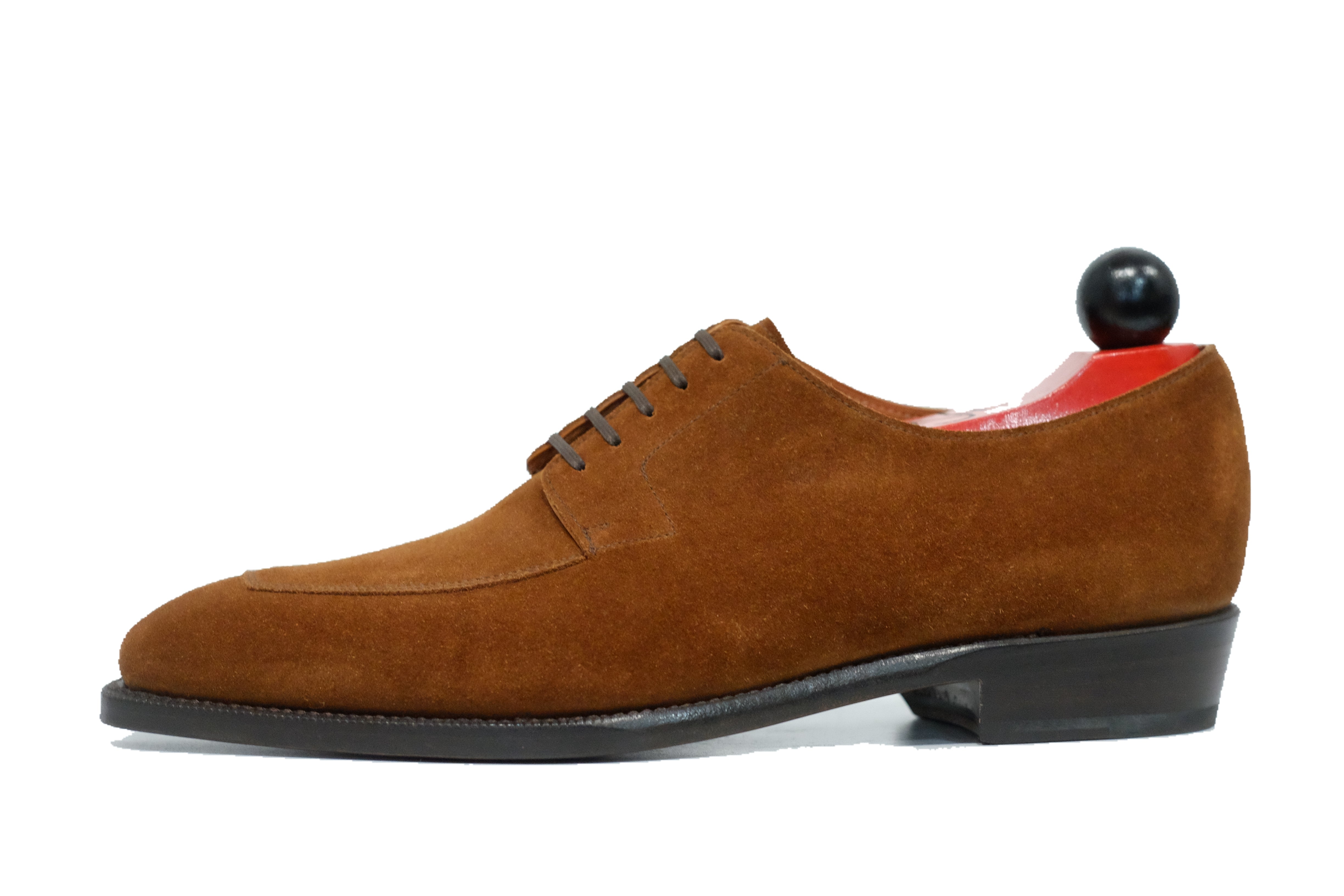 Belltown - MTO - Snuff Suede-Made To Order Derbies Derby-J.FitzPatrick Footwear