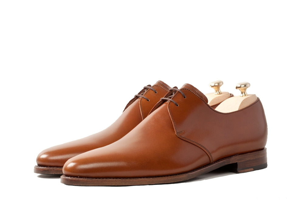 Fremont - MTO - Maple Calf-Made To Order Derbies Derby Two Eyelet-J.FitzPatrick Footwear