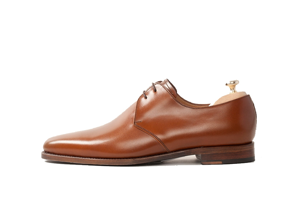Fremont - MTO - Maple Calf-Made To Order Derbies Derby Two Eyelet-J.FitzPatrick Footwear